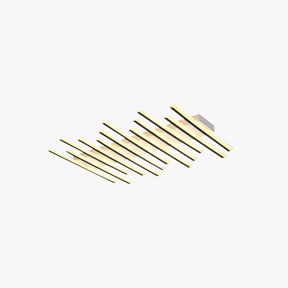 Arisha Zeitgenössisch Linear LED Deckenleuchte Schwarz/Weiß Wohn/Esszimmer-Letslighting