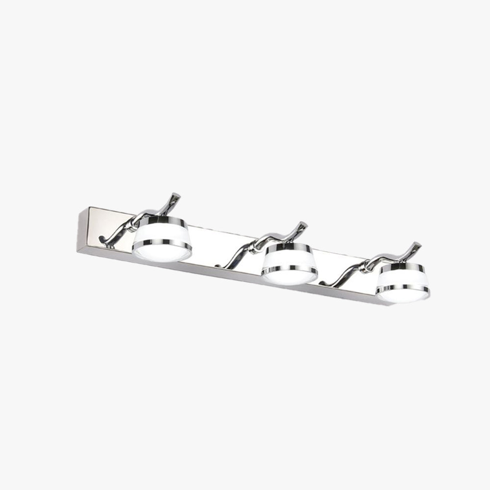 Arisha Modern Globe LED Wandleuchte Weiß Schlaf/Badezimmer Metall Acryl