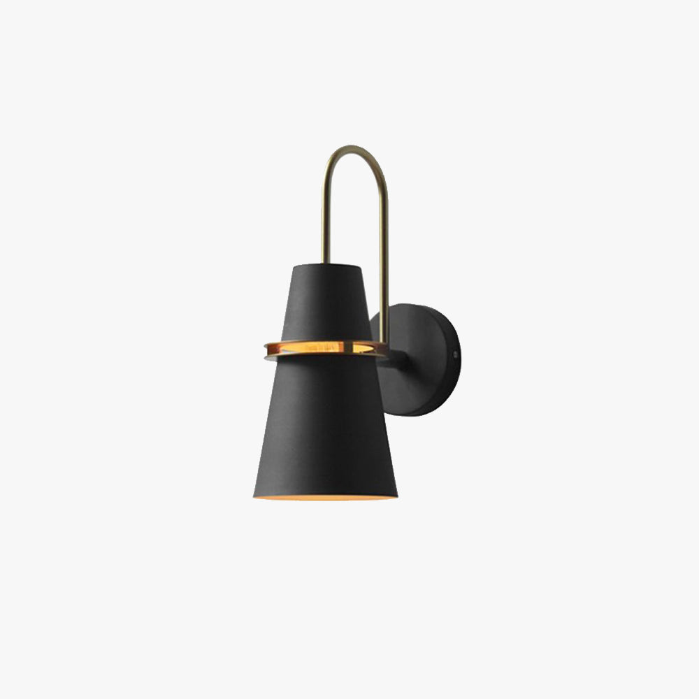 Valentina Modern Cone LED Wandleuchte Schwarz/Weiß/Blau Esstisch/Bade/Schlafzimmer Metal