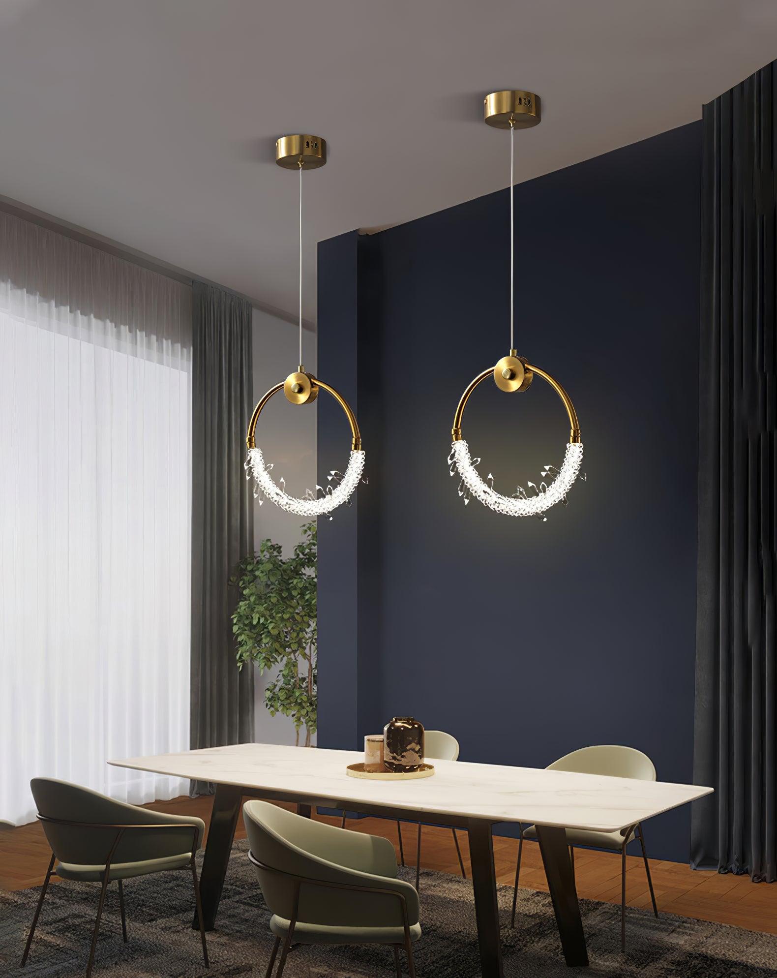 Lustre Elegante Kristall-Pendelleuchte-Letslighting