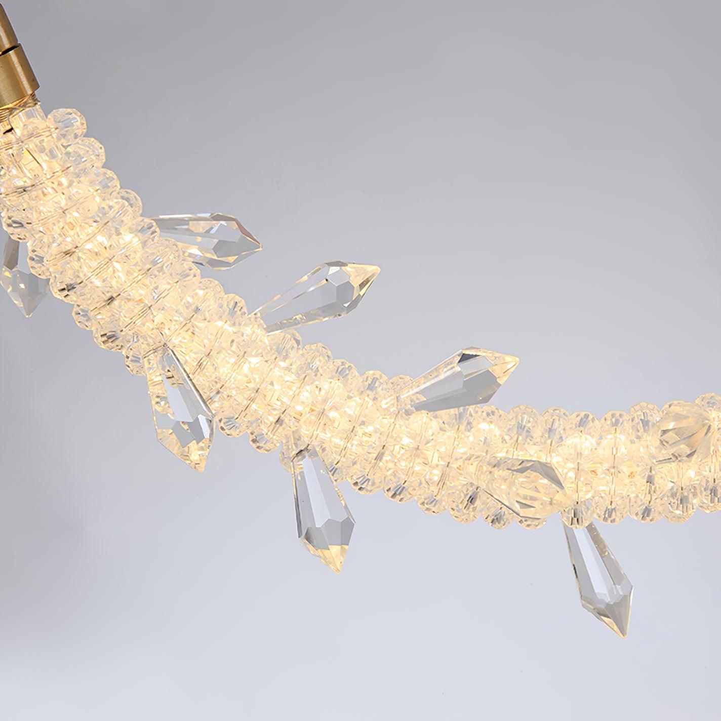 Lustre Elegante Kristall-Pendelleuchte-Letslighting