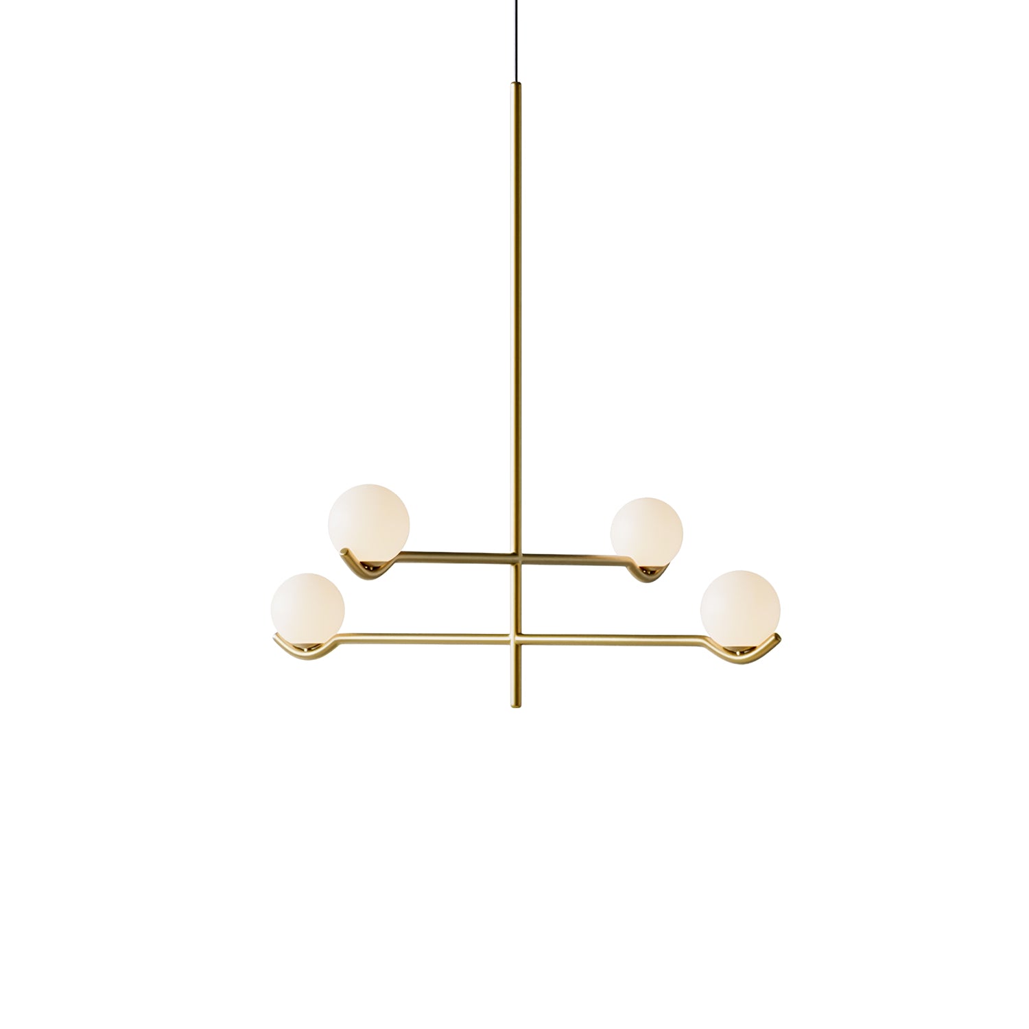 Noir Minimalistische Glas Pendelleuchte-Letslighting