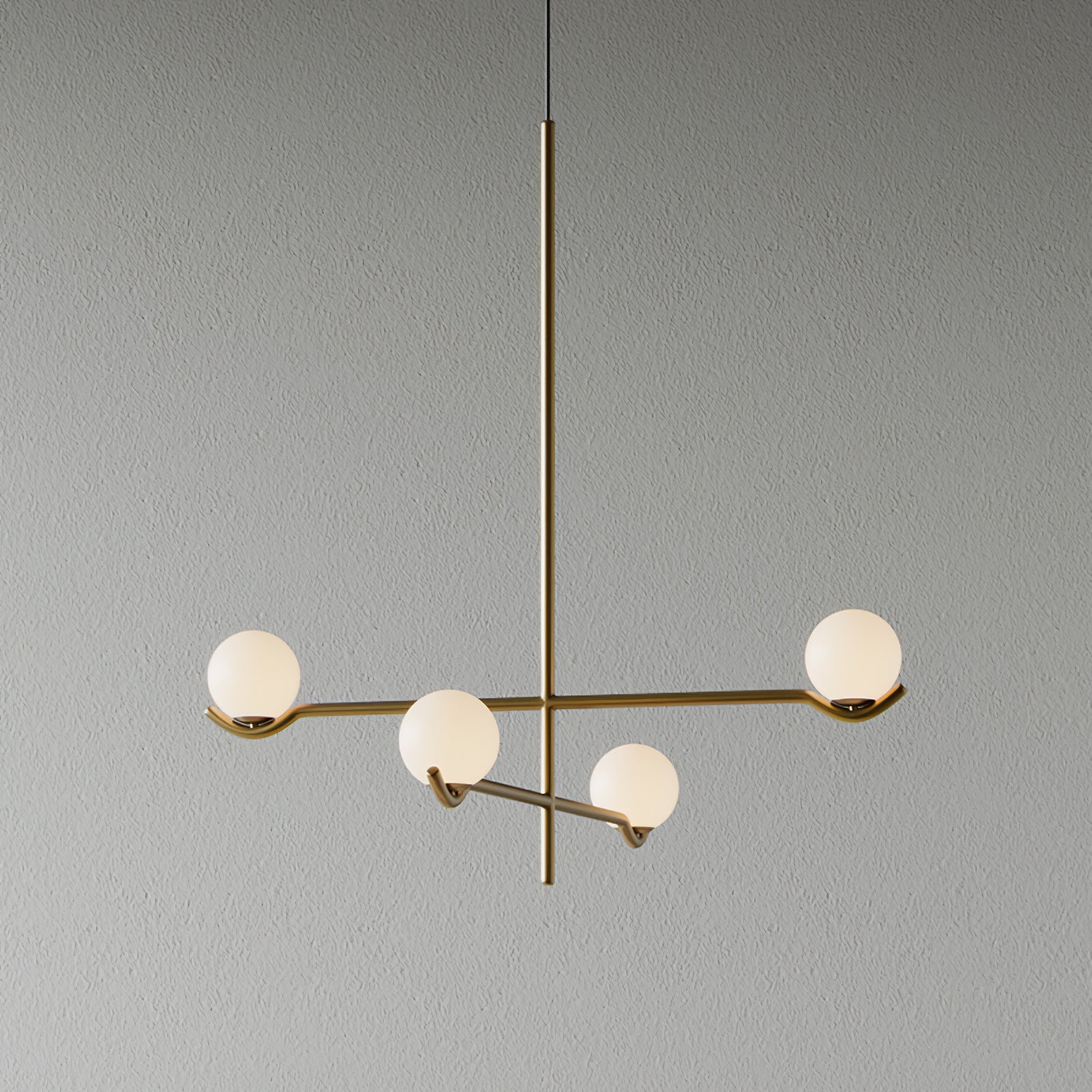 Noir Minimalistische Glas Pendelleuchte-Letslighting
