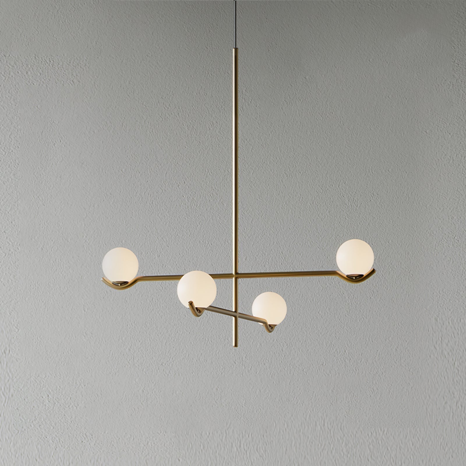 Noir Minimalistische Glas Pendelleuchte-Letslighting