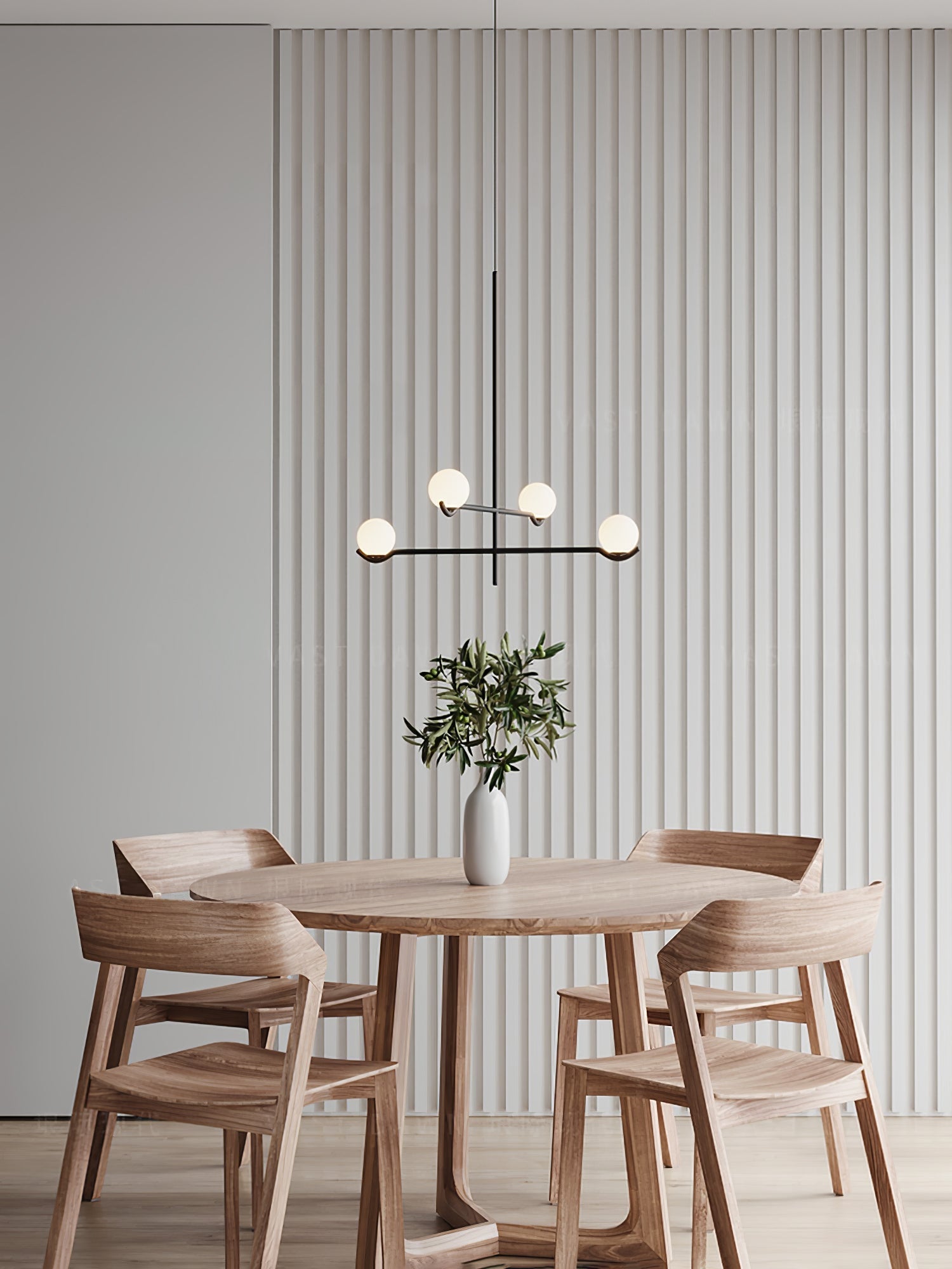 Noir Minimalistische Glas Pendelleuchte-Letslighting