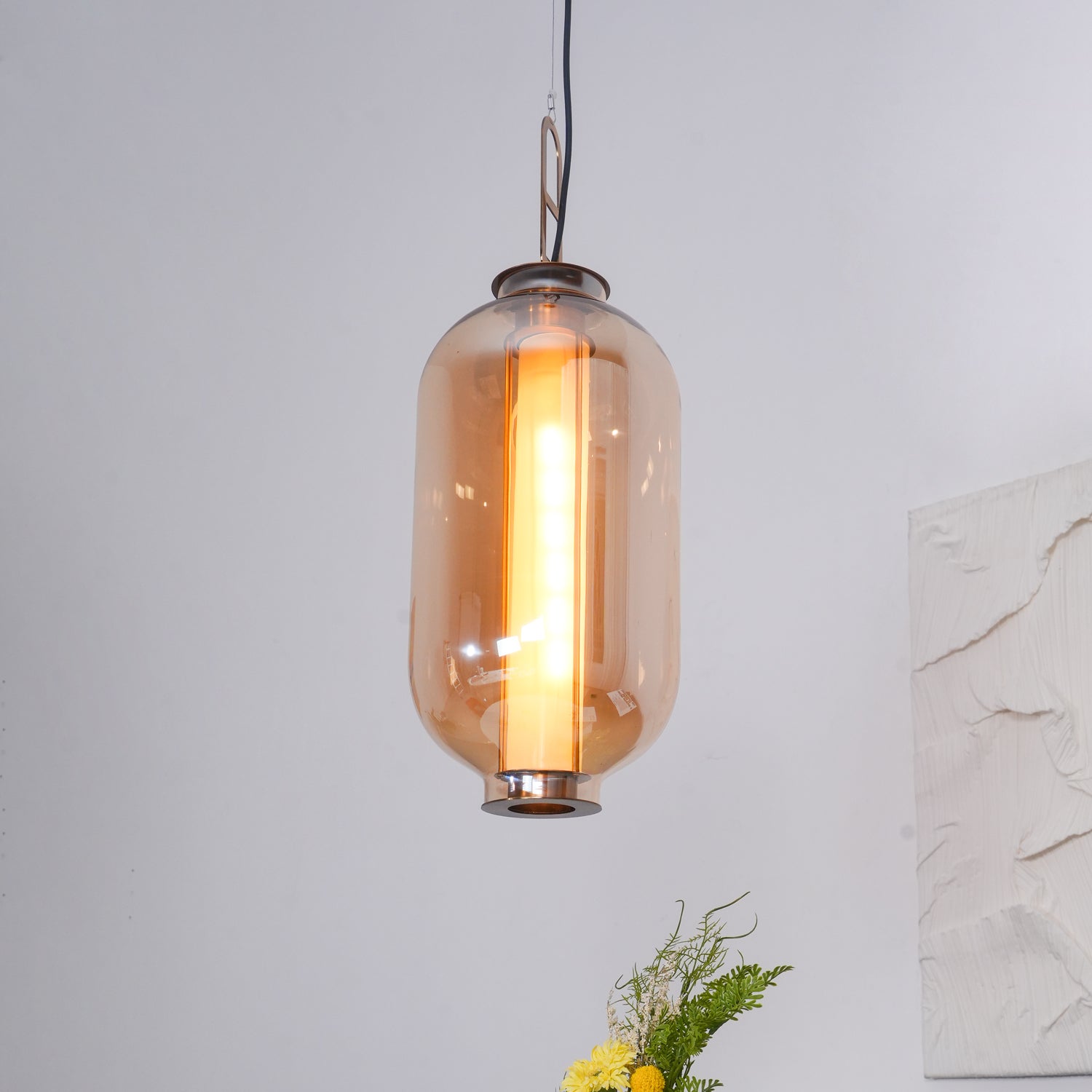 Uphaos Moderne Minimalistische Pendelleuchte aus Glas-Letslighting