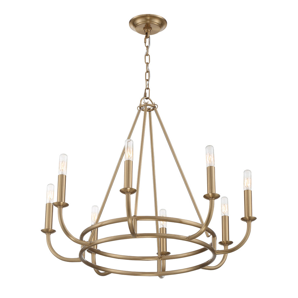 Xenuvyh Modern Minimalist Vintage Industrial Metal Chandelier - Letslighting