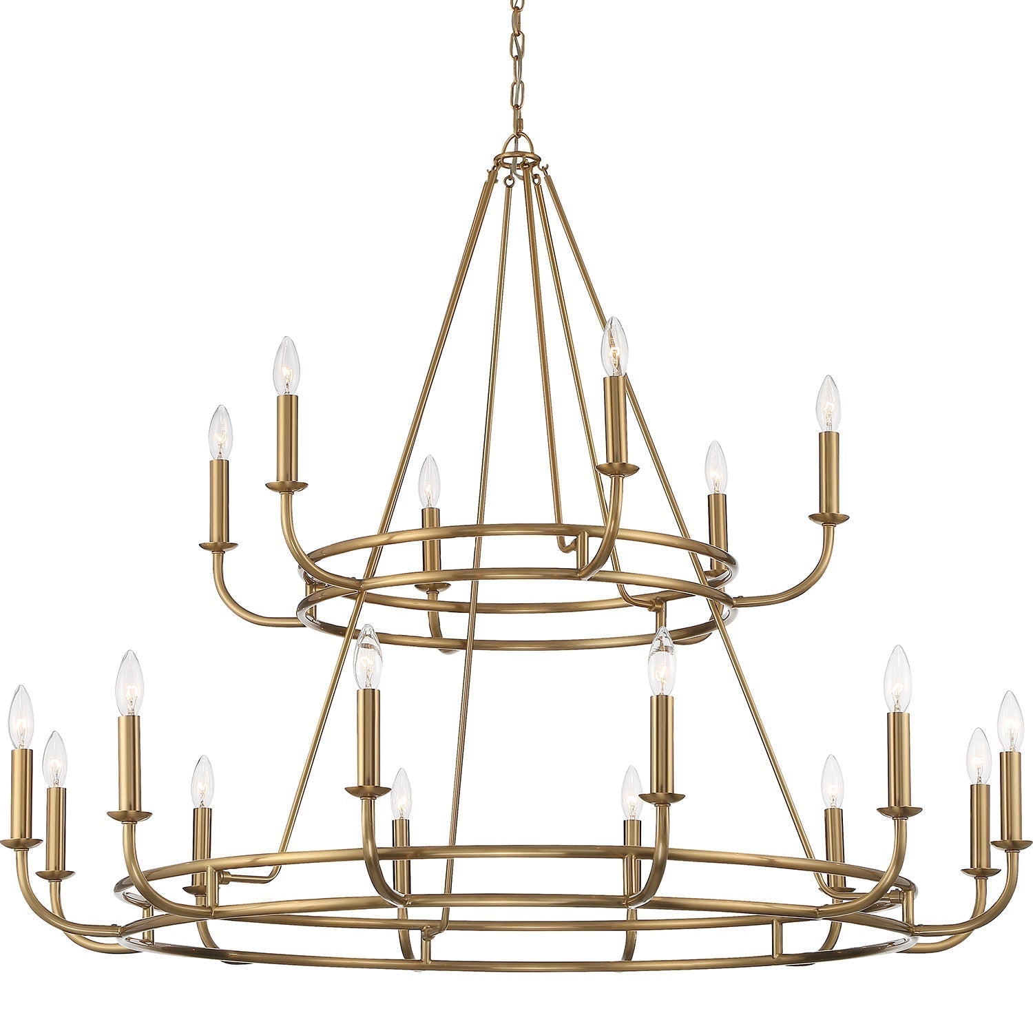 Xenuvyh Modern Minimalist Vintage Industrial Metal Chandelier - Letslighting