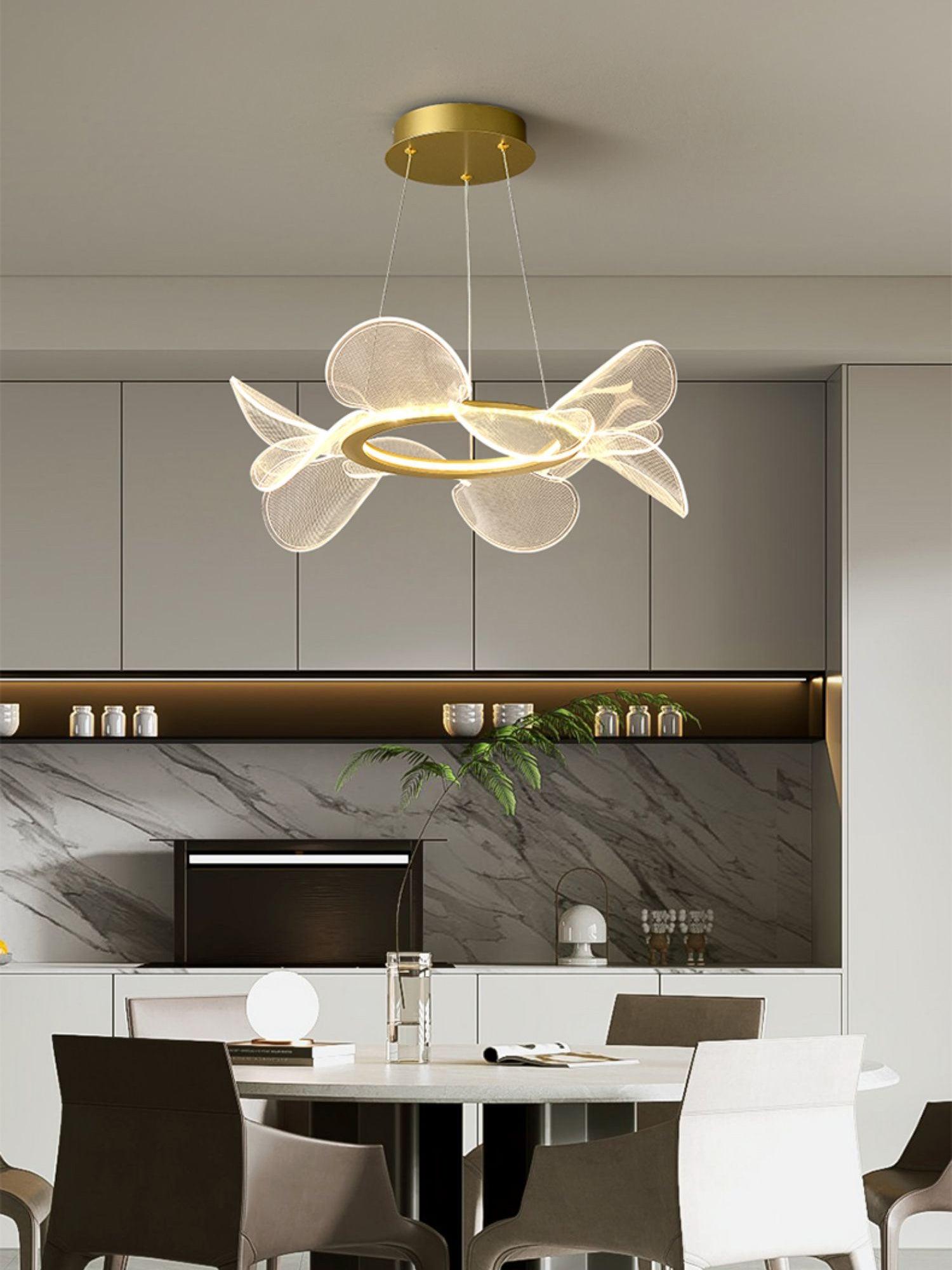 Lustra Kronleuchter Bain Fliegende Blumen-Letslighting