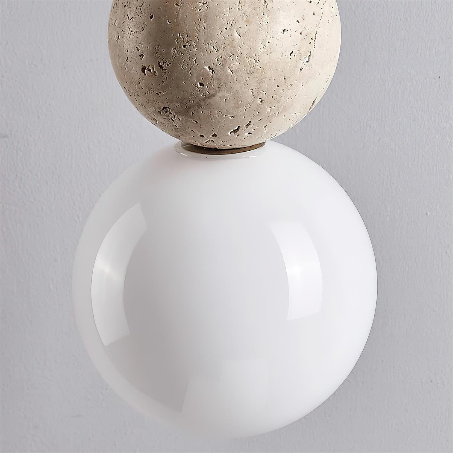 Ball Travertine Pendant Lamp - Letslighting