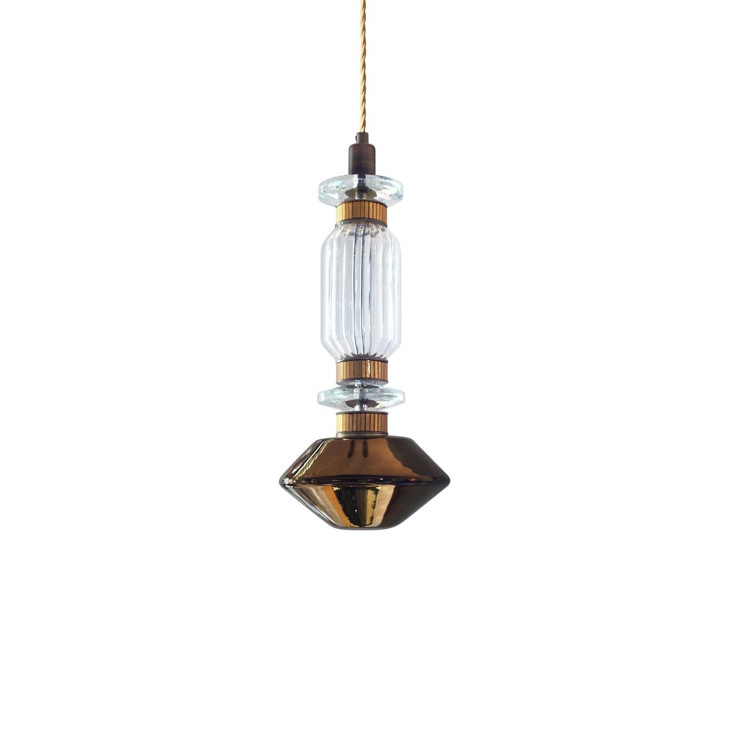 Vionisis Glas Luxus Pendelleuchte-Letslighting