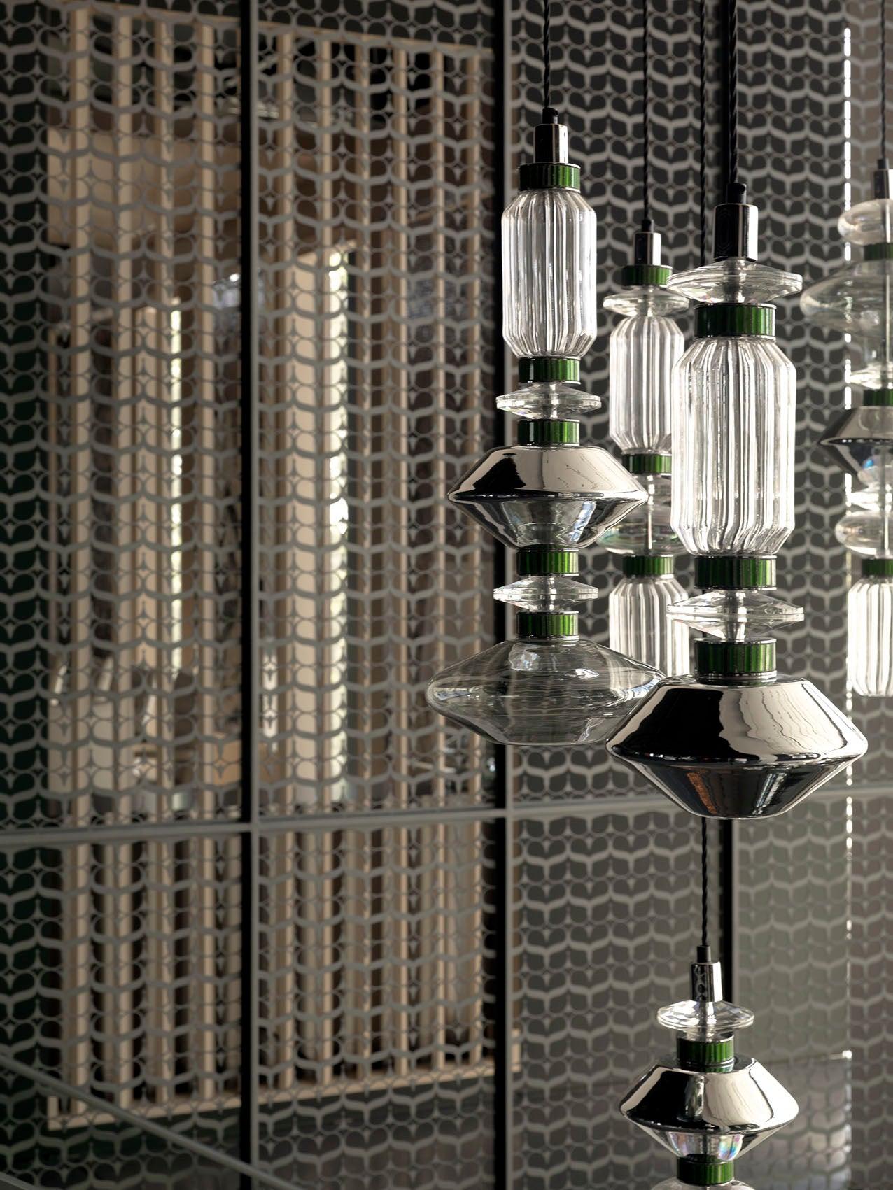 Vionisis Glas Luxus Pendelleuchte-Letslighting