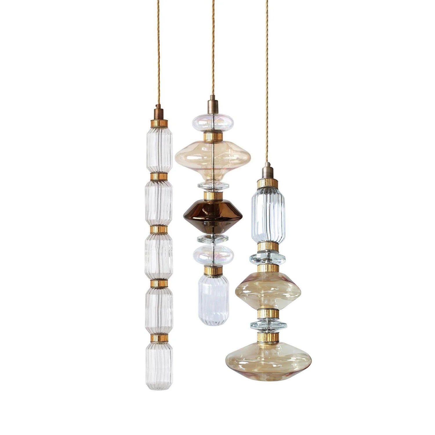 Vionisis Glas Luxus Pendelleuchte-Letslighting