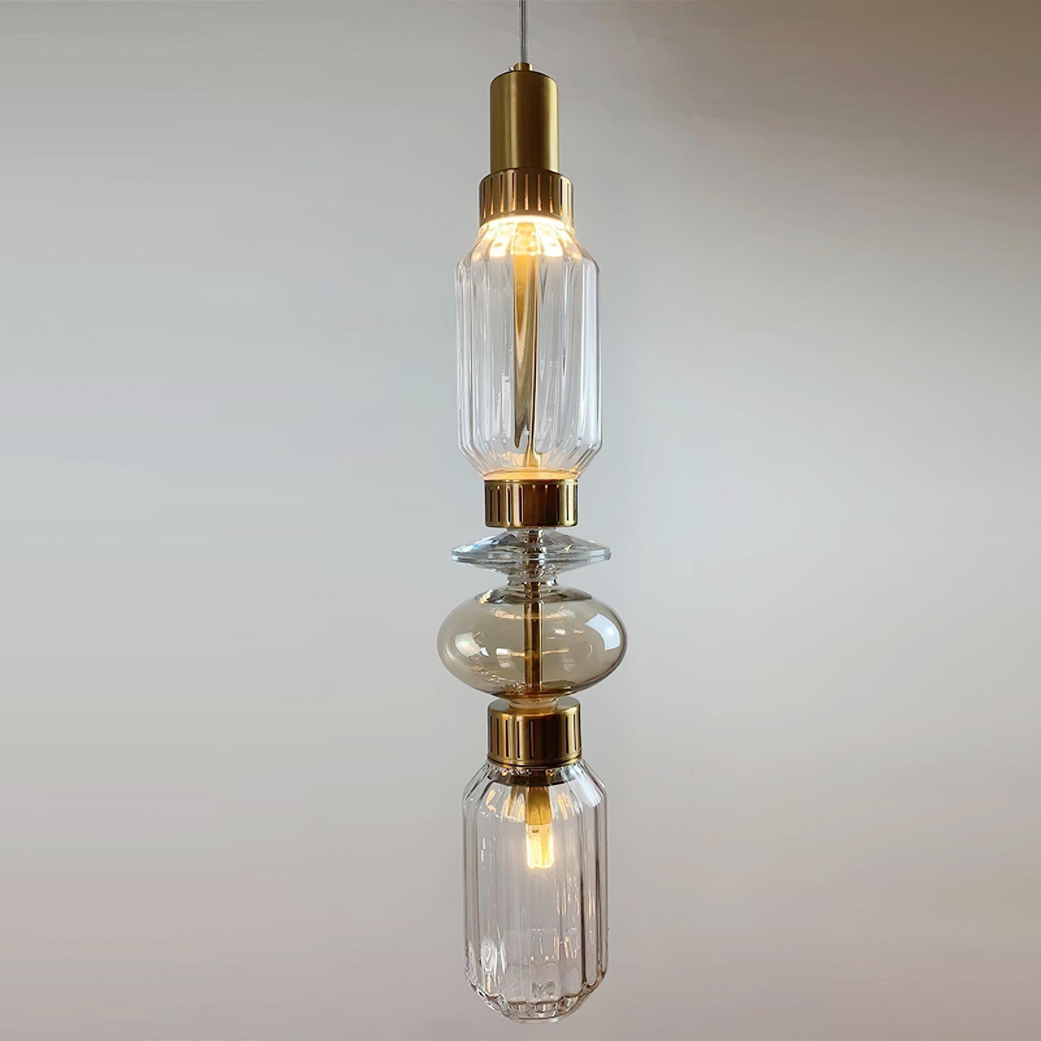 Vionisis Glas Luxus Pendelleuchte-Letslighting