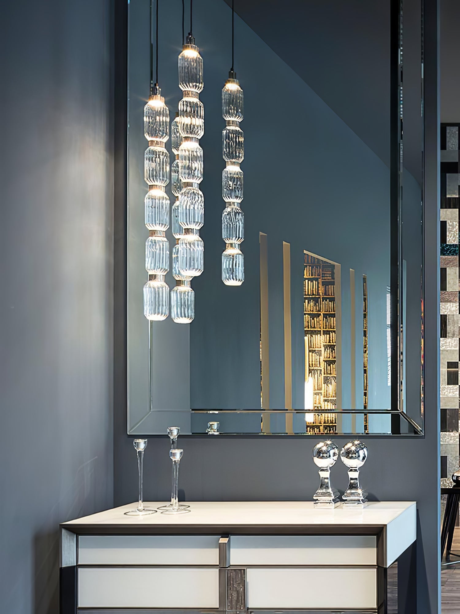 Vionisis Glas Luxus Pendelleuchte-Letslighting