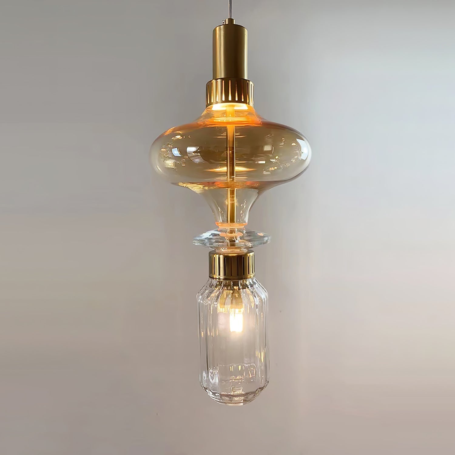 Vionisis Glas Luxus Pendelleuchte-Letslighting