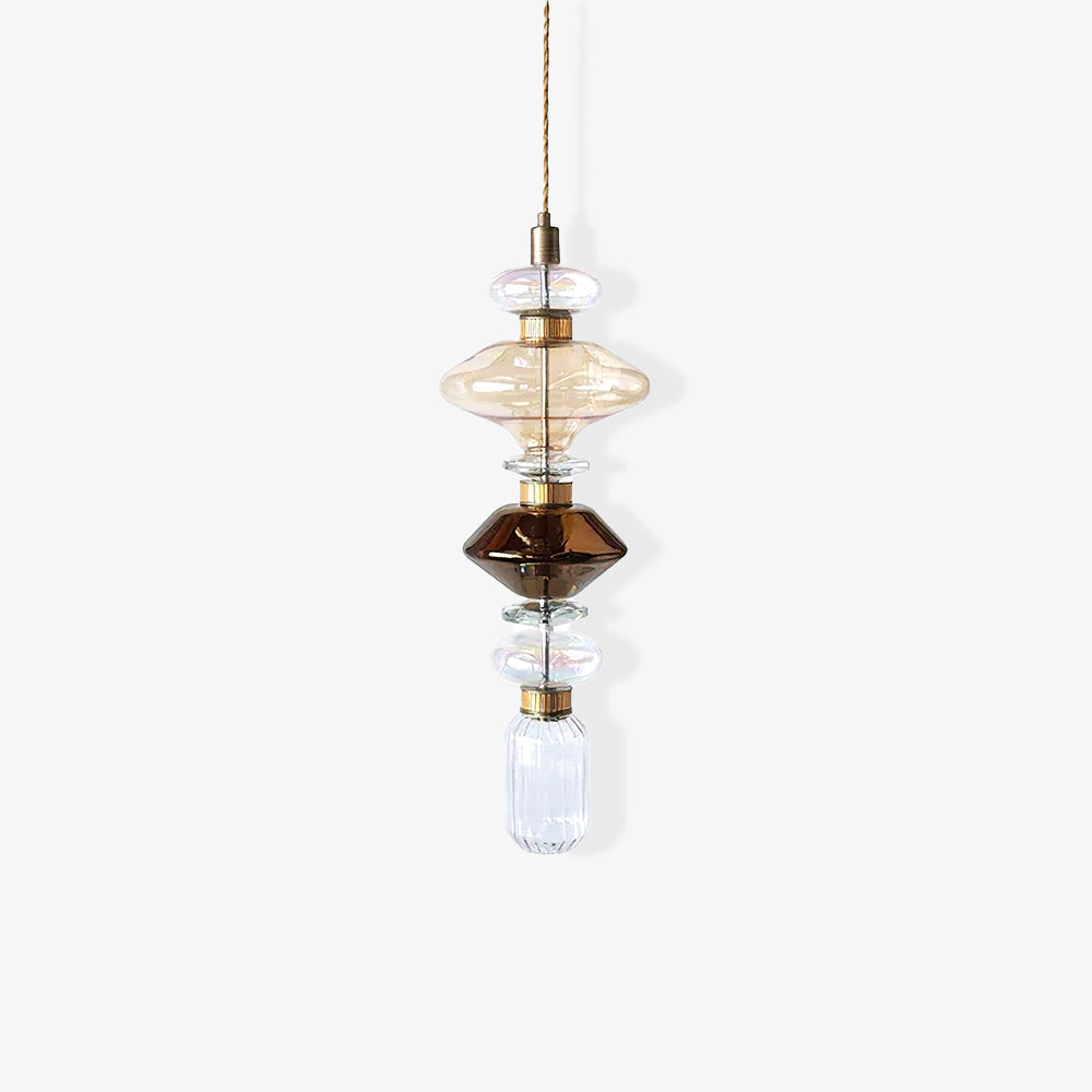 Vionisis Glas Luxus Pendelleuchte-Letslighting