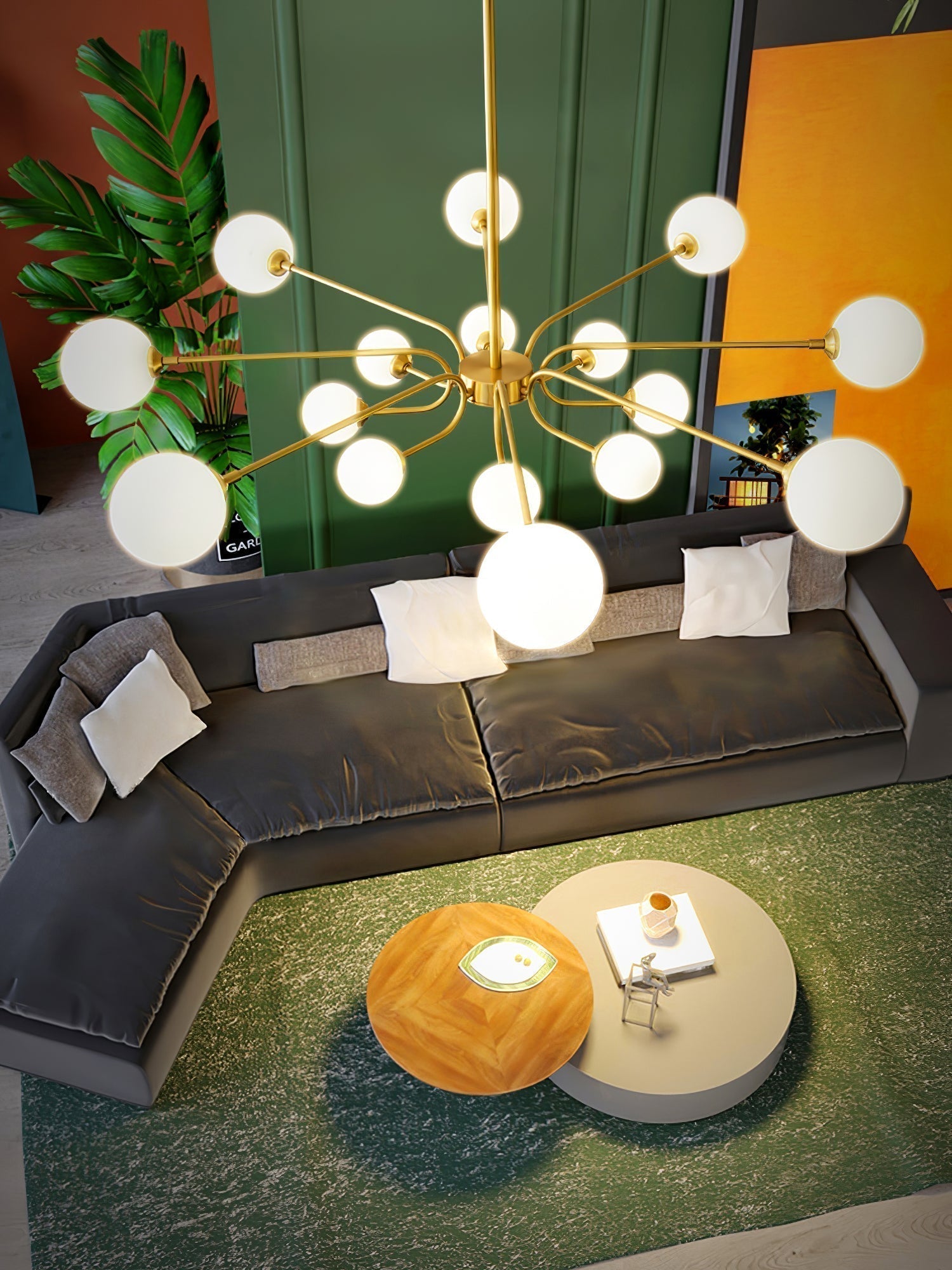 Aurora Kronleuchter Globe Arm Modern-Letslighting