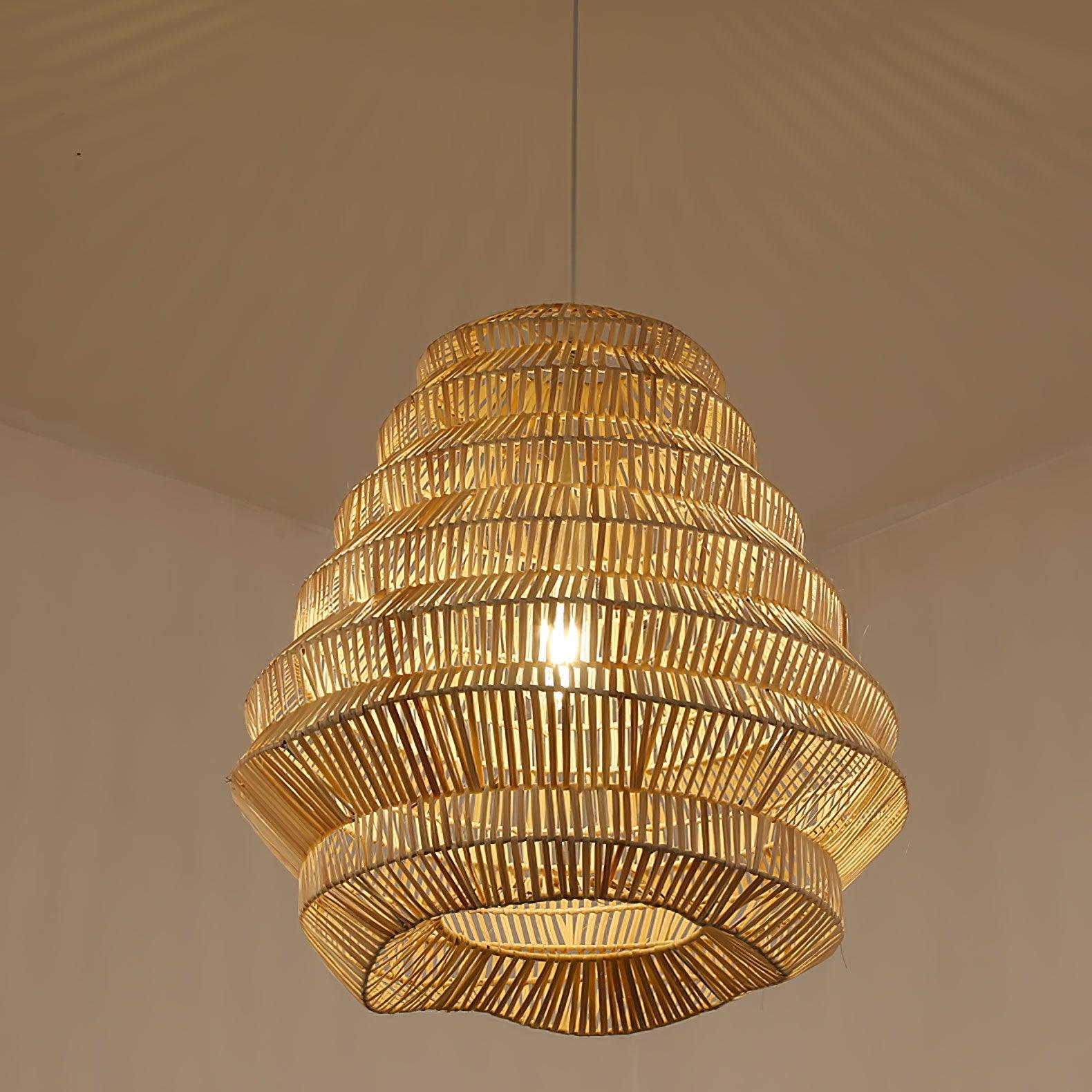 Strata Modern Bambus Pendelleuchte-Letslighting