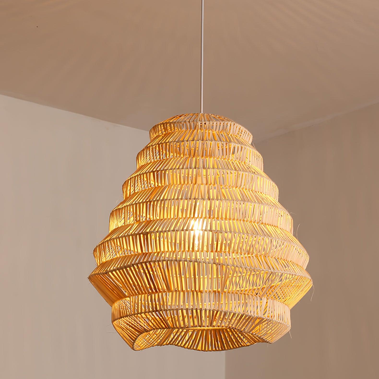 Strata Modern Bambus Pendelleuchte-Letslighting