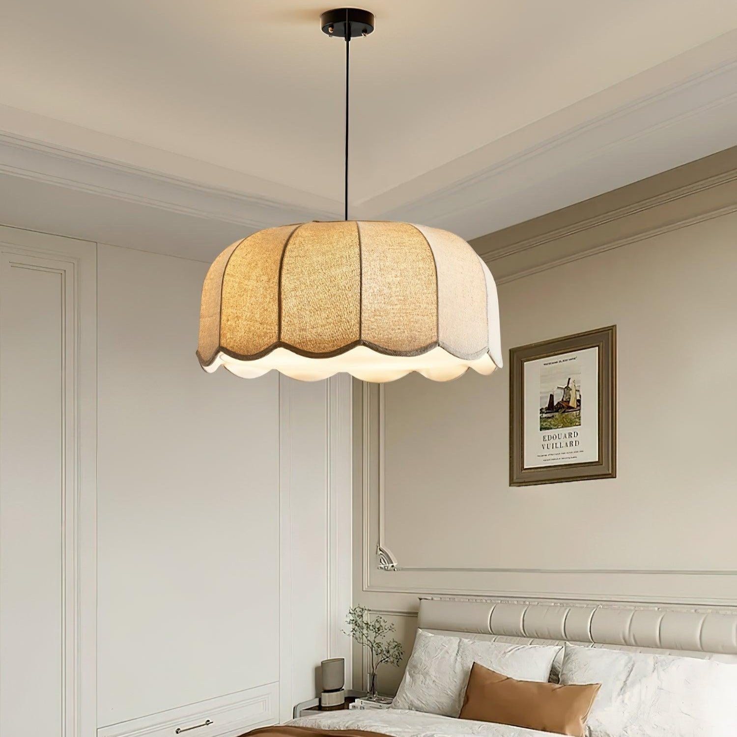 Sora Pendelleuchte mit Bananenblatt-Design