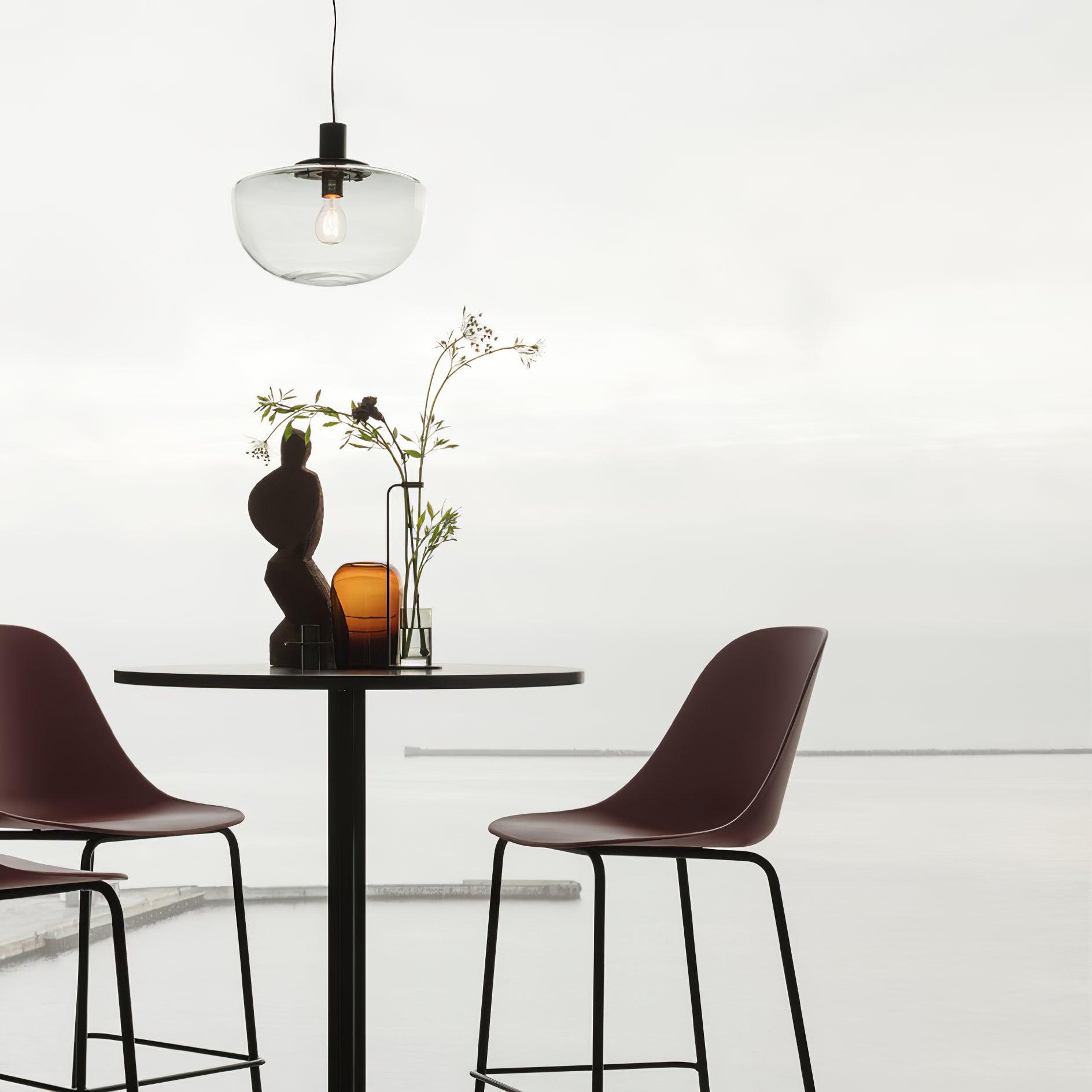 Pendelleuchte Glas Halterung Minimalistisch Entspannend-Letslighting