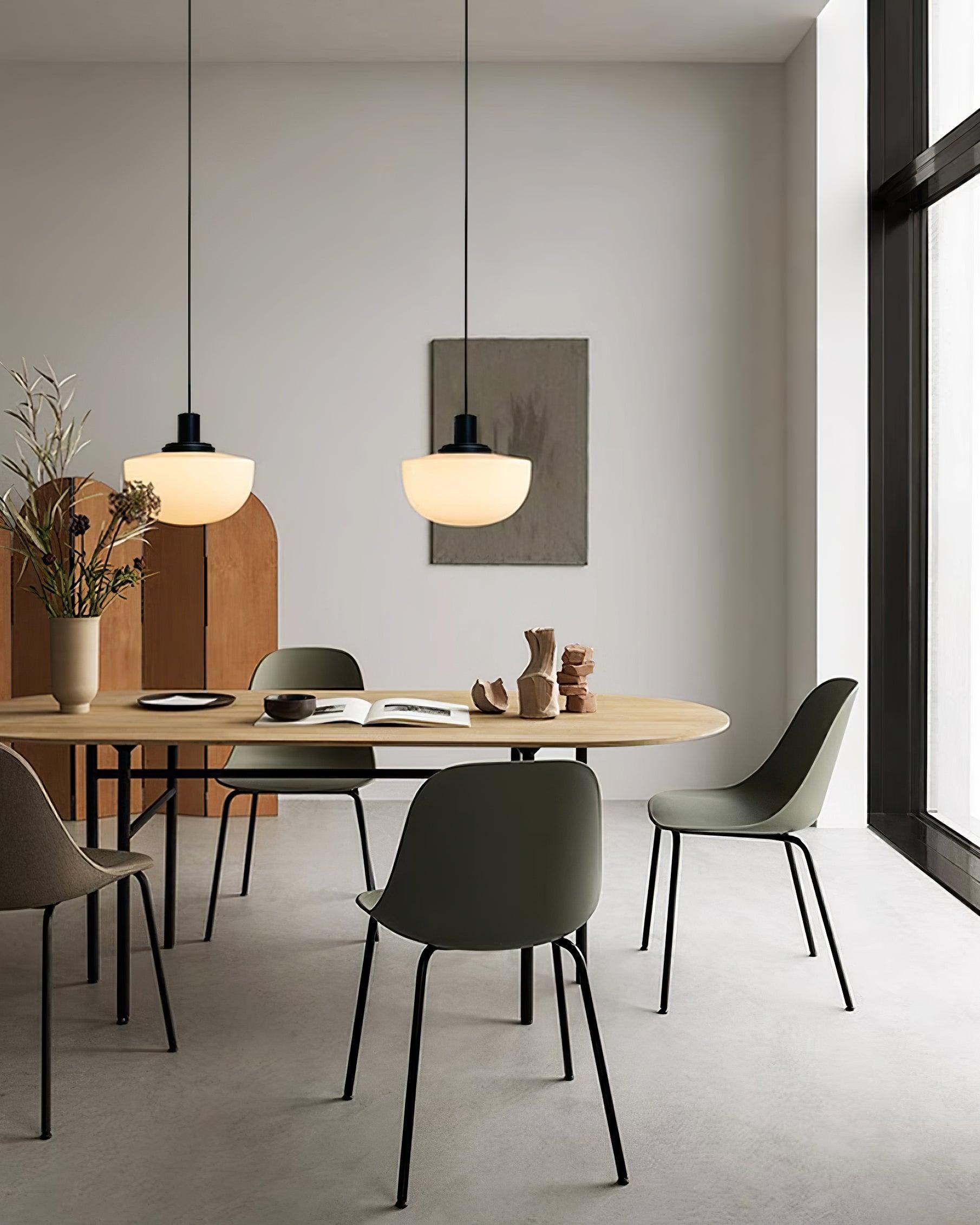 Pendelleuchte Glas Halterung Minimalistisch Entspannend-Letslighting