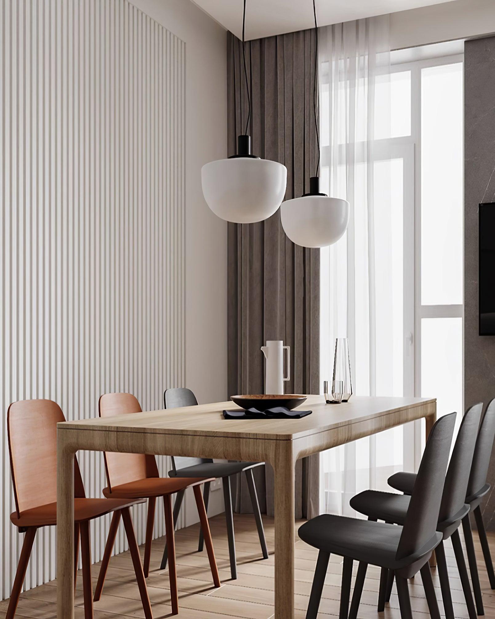 Pendelleuchte Glas Halterung Minimalistisch Entspannend-Letslighting