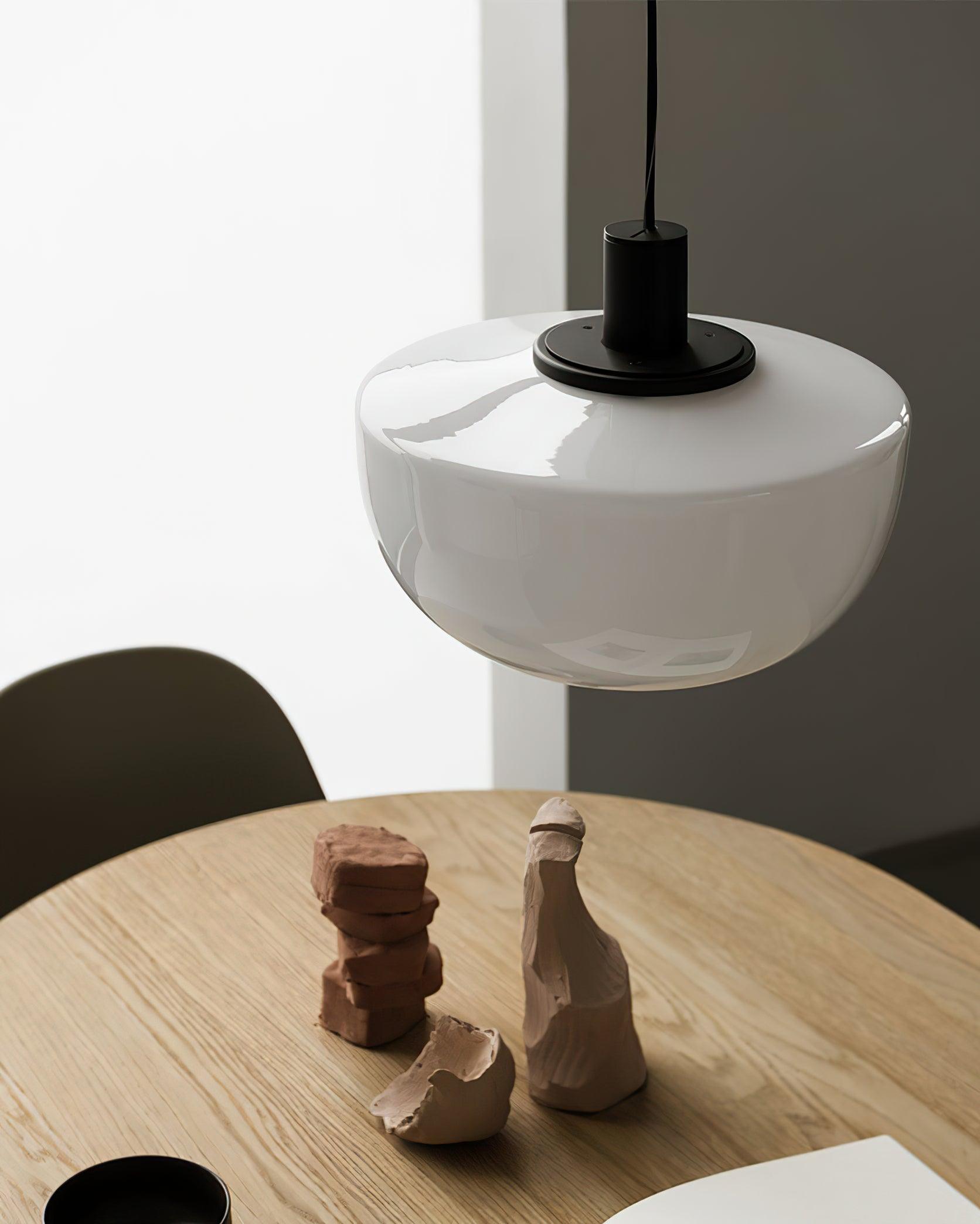 Pendelleuchte Glas Halterung Minimalistisch Entspannend-Letslighting