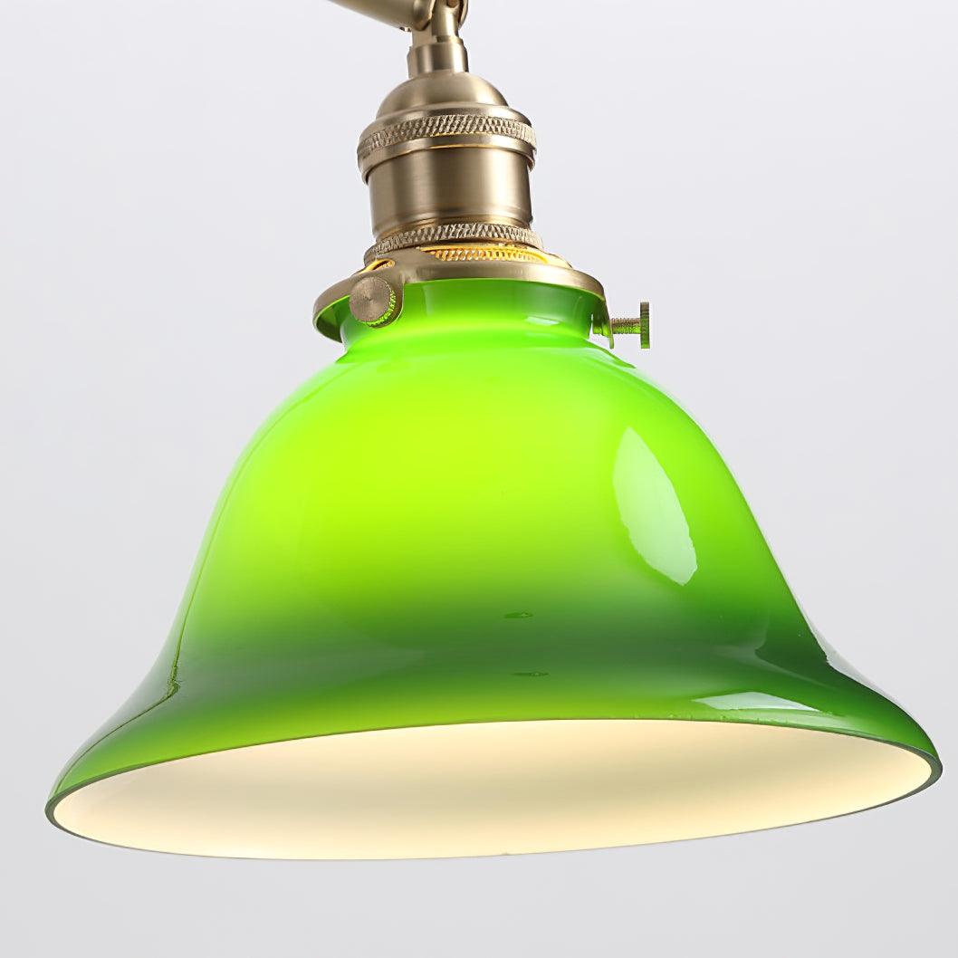 Tatum Minimalistische Moderne Wandleuchte aus Messing und Glas-Letslighting