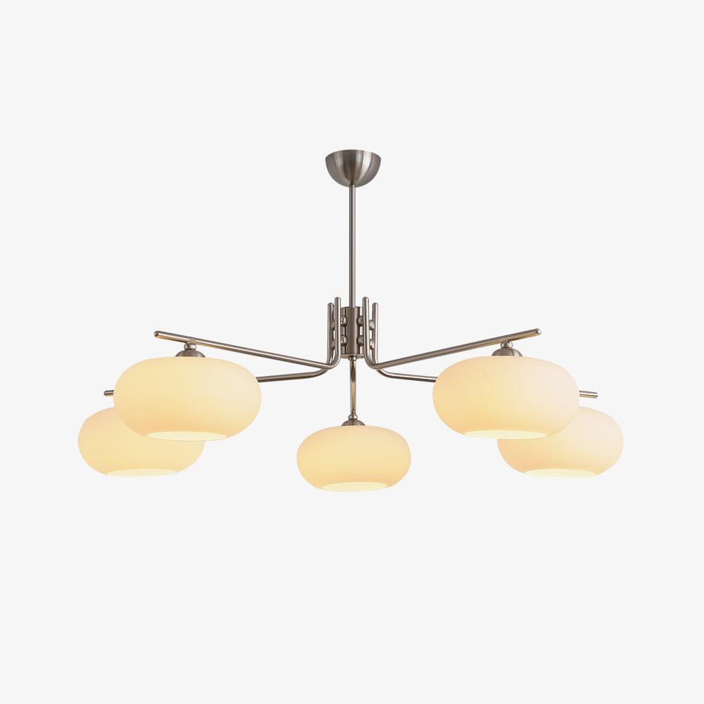 Lustra Industrieller Moderner 5‑Flammen Kronleuchter-Letslighting