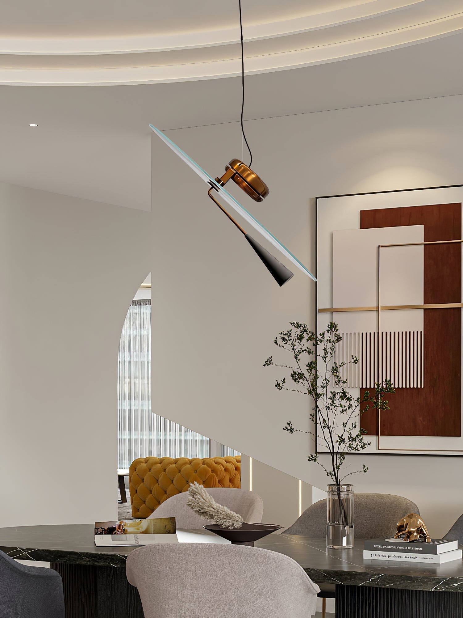 Symirel Premium Nordisch Kunst Pendelleuchte-Letslighting