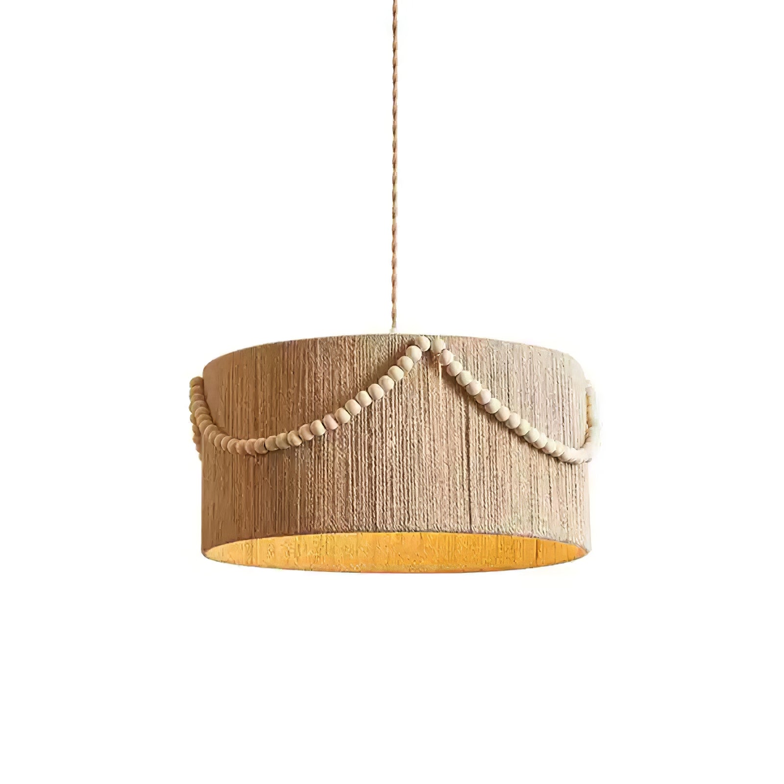 Ershaa Elegance Pendelleuchte im Boho-Stil mit Naturperlen-Letslighting