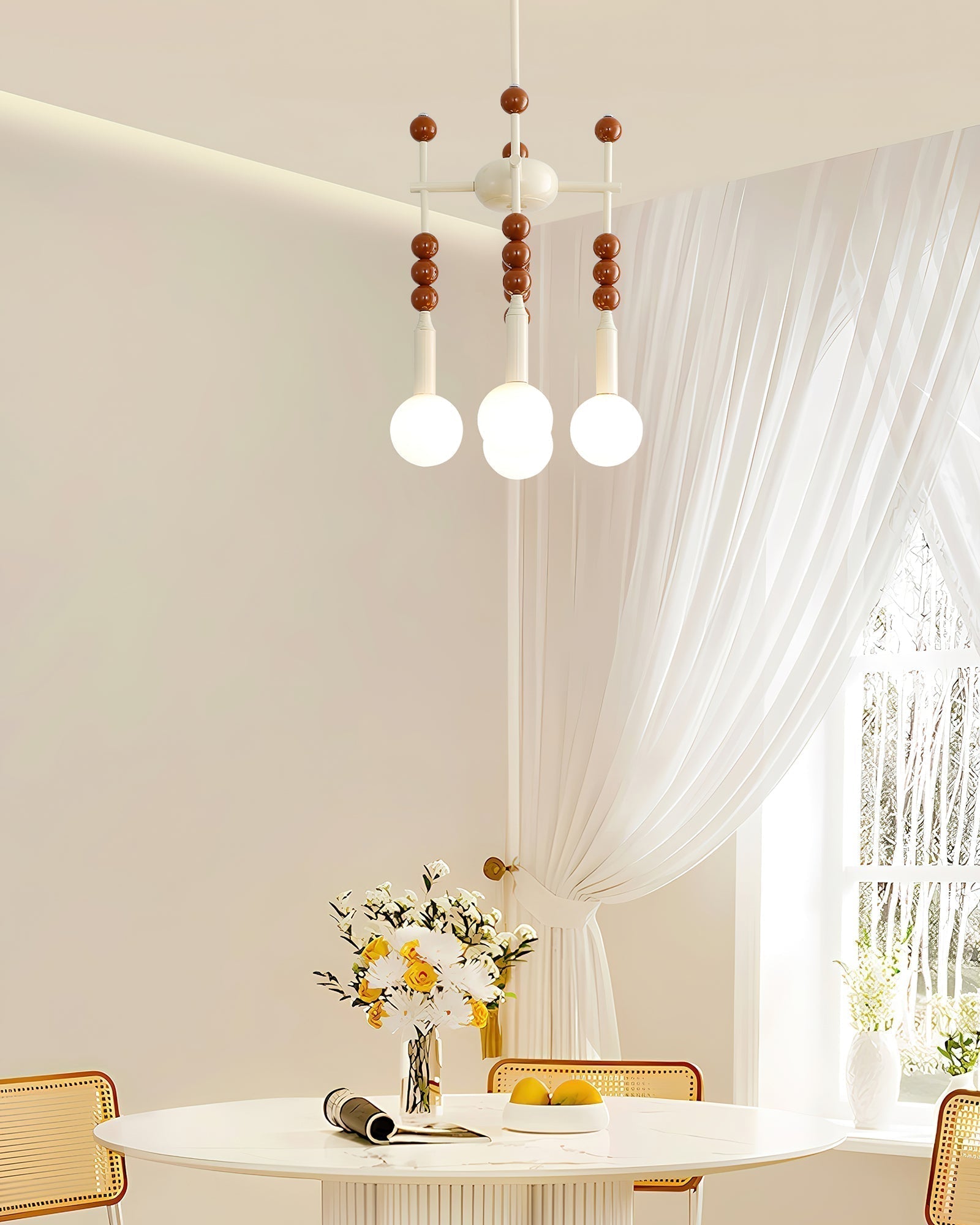 Coshae Nordische Kunstglas-Pendelleuchte-Letslighting