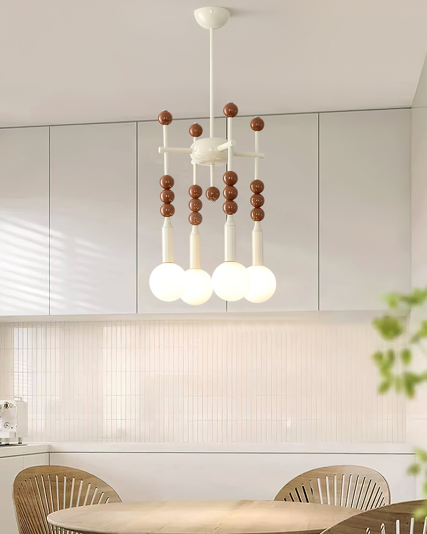 Coshae Nordische Kunstglas-Pendelleuchte-Letslighting