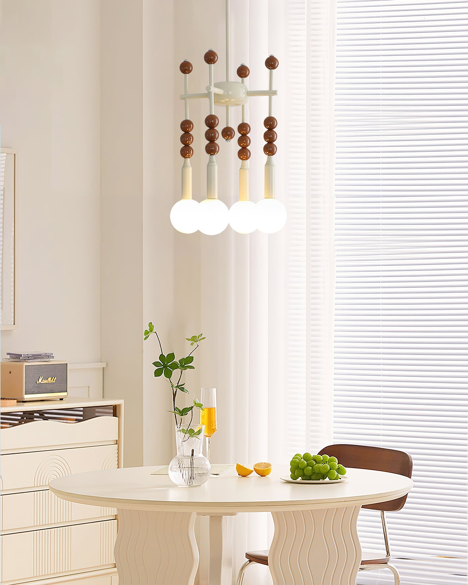 Coshae Nordische Kunstglas-Pendelleuchte-Letslighting