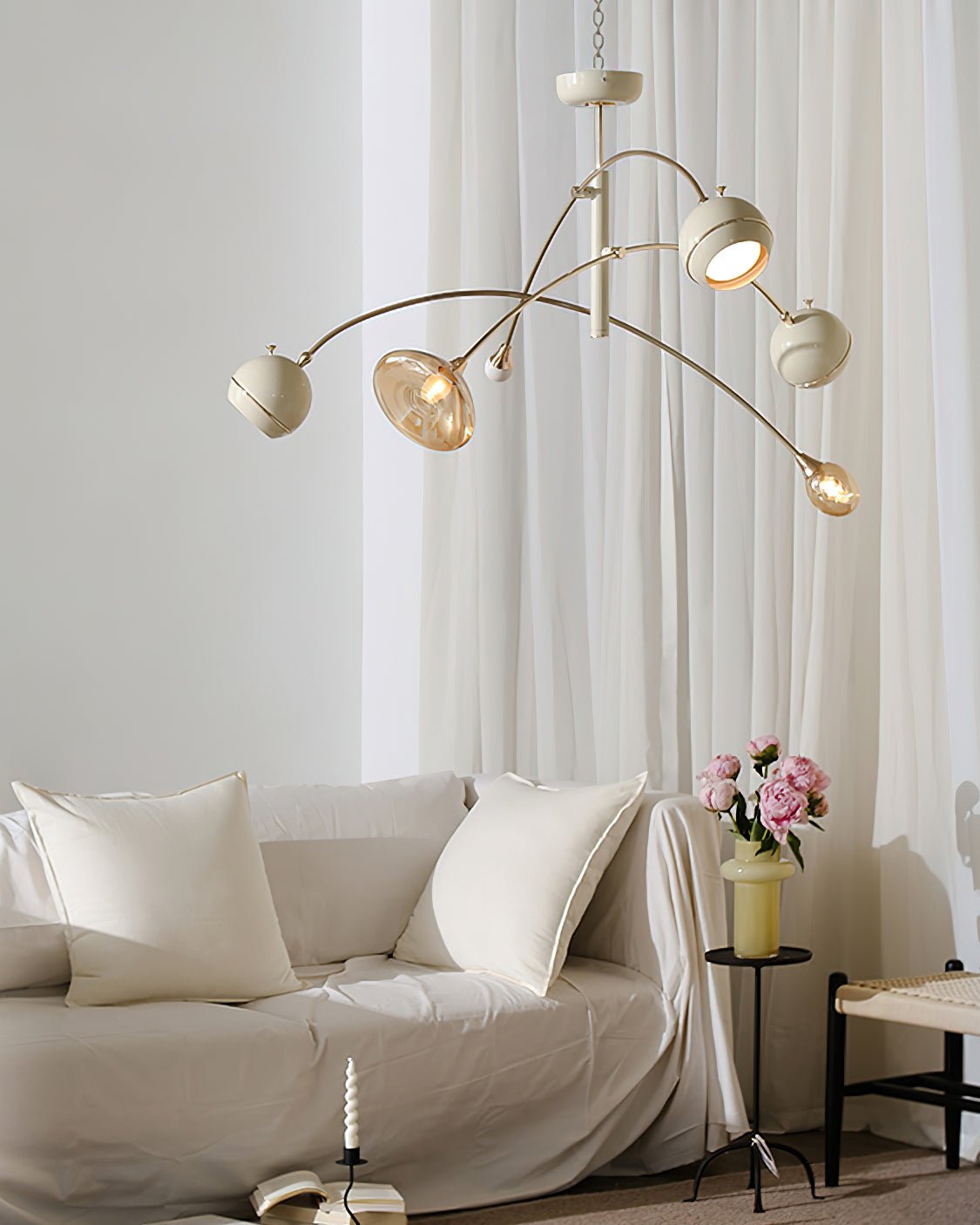 Lustra Kronleuchter Grün Sci-Fi Elegant-Letslighting