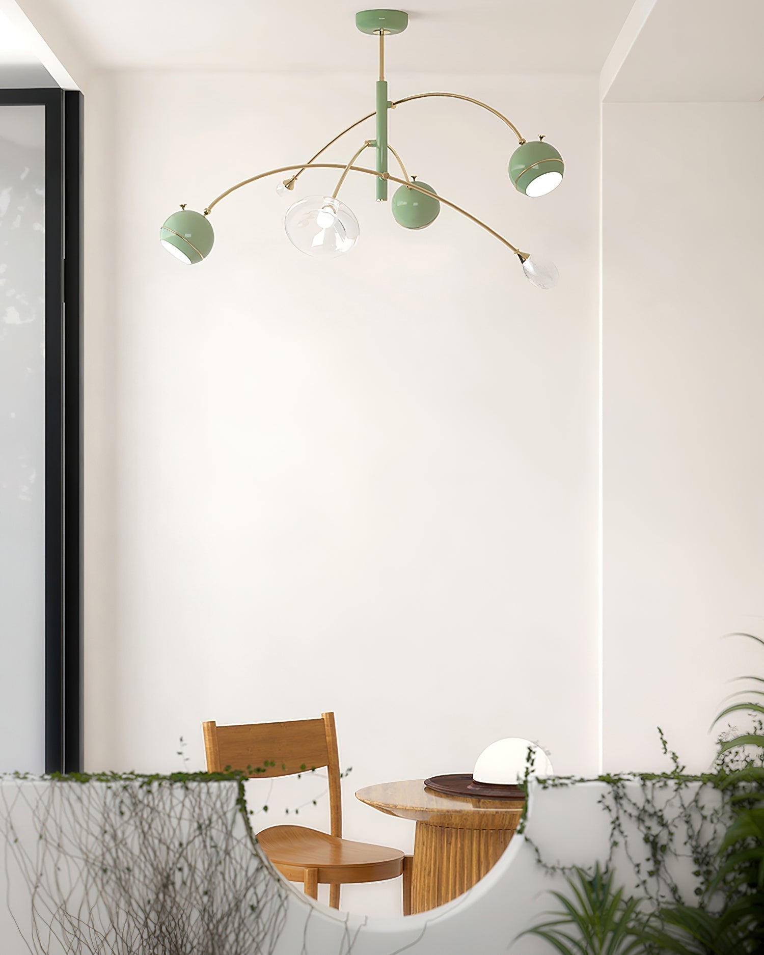 Lustra Kronleuchter Grün Sci-Fi Elegant-Letslighting