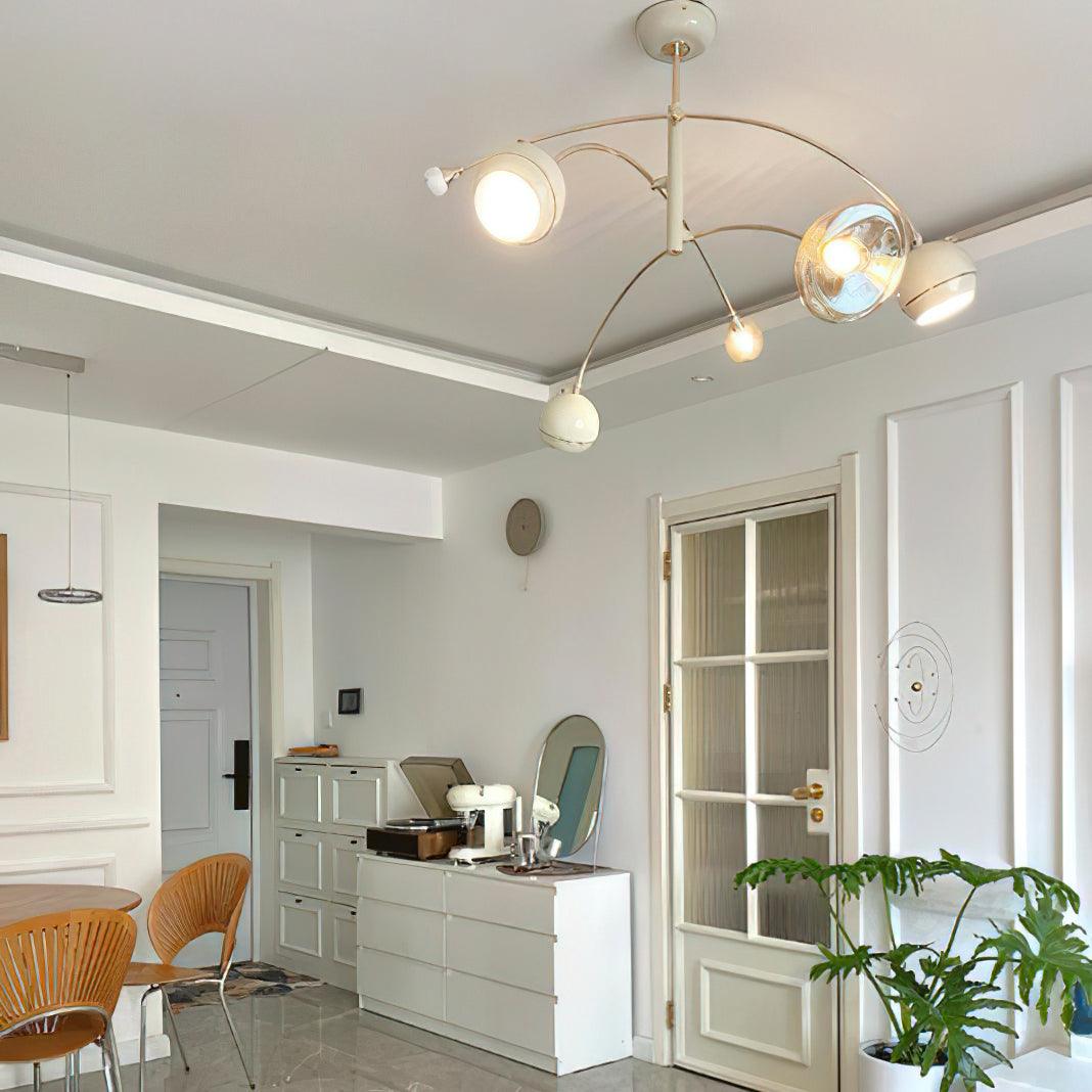 Lustra Kronleuchter Grün Sci-Fi Elegant-Letslighting