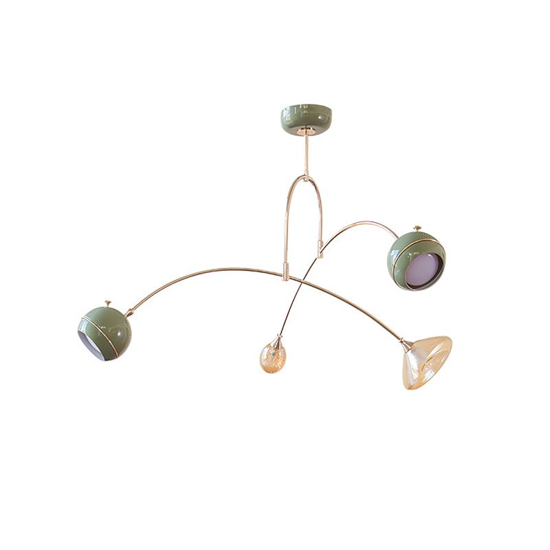 Lustra Kronleuchter Grün Sci-Fi Elegant-Letslighting