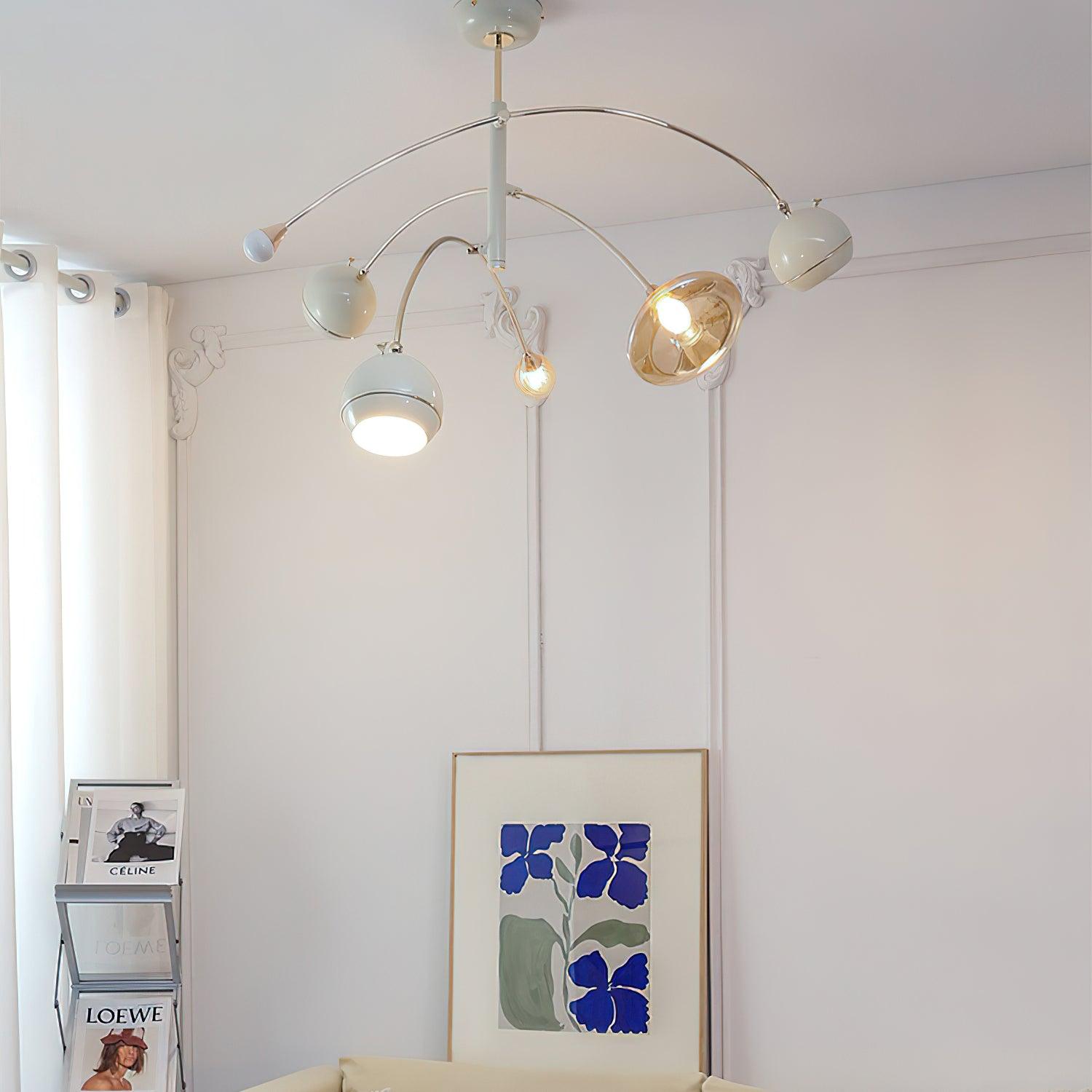 Lustra Kronleuchter Grün Sci-Fi Elegant-Letslighting
