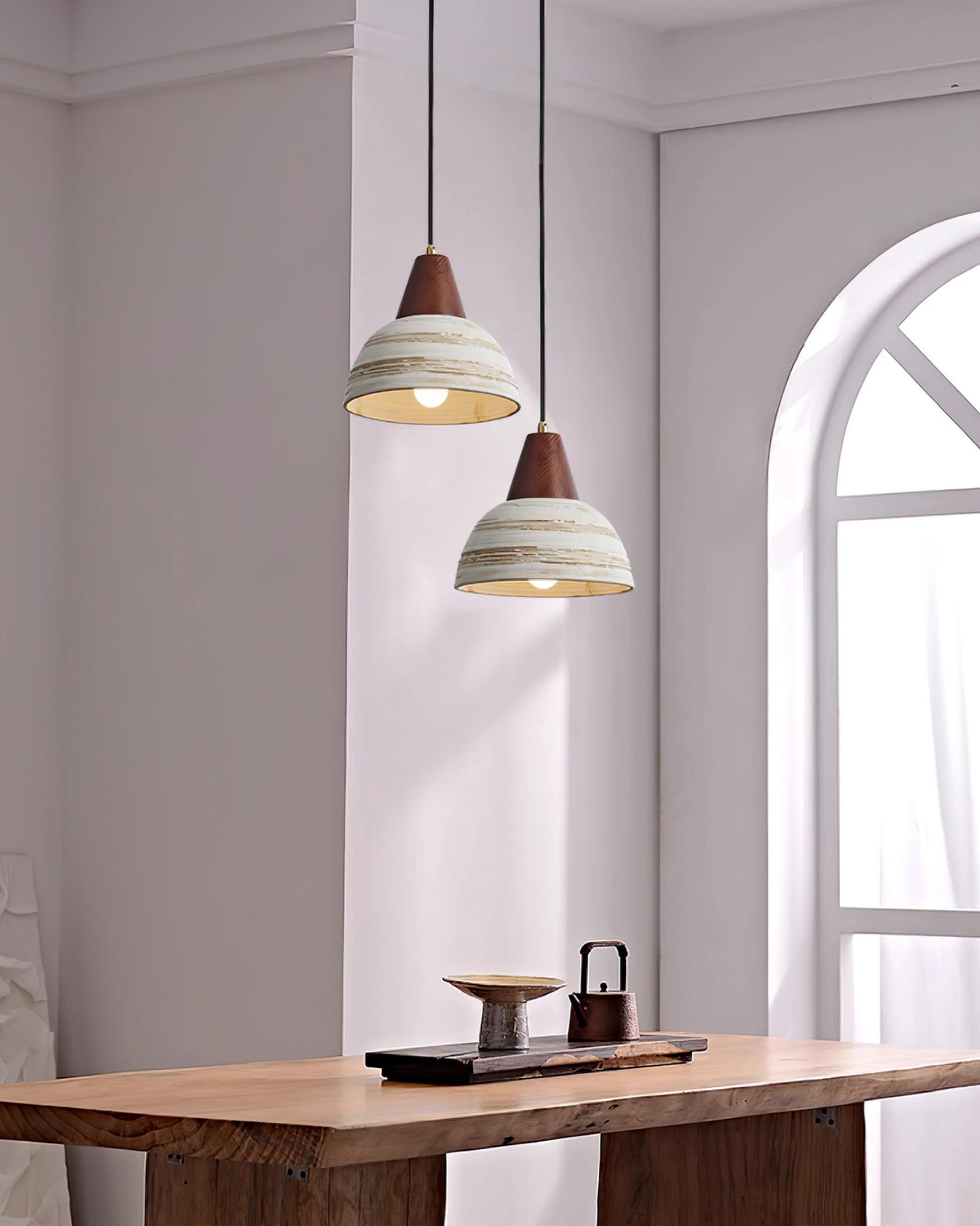 Wren Nordische Minimalistische Pendelleuchte aus Keramik-Letslighting