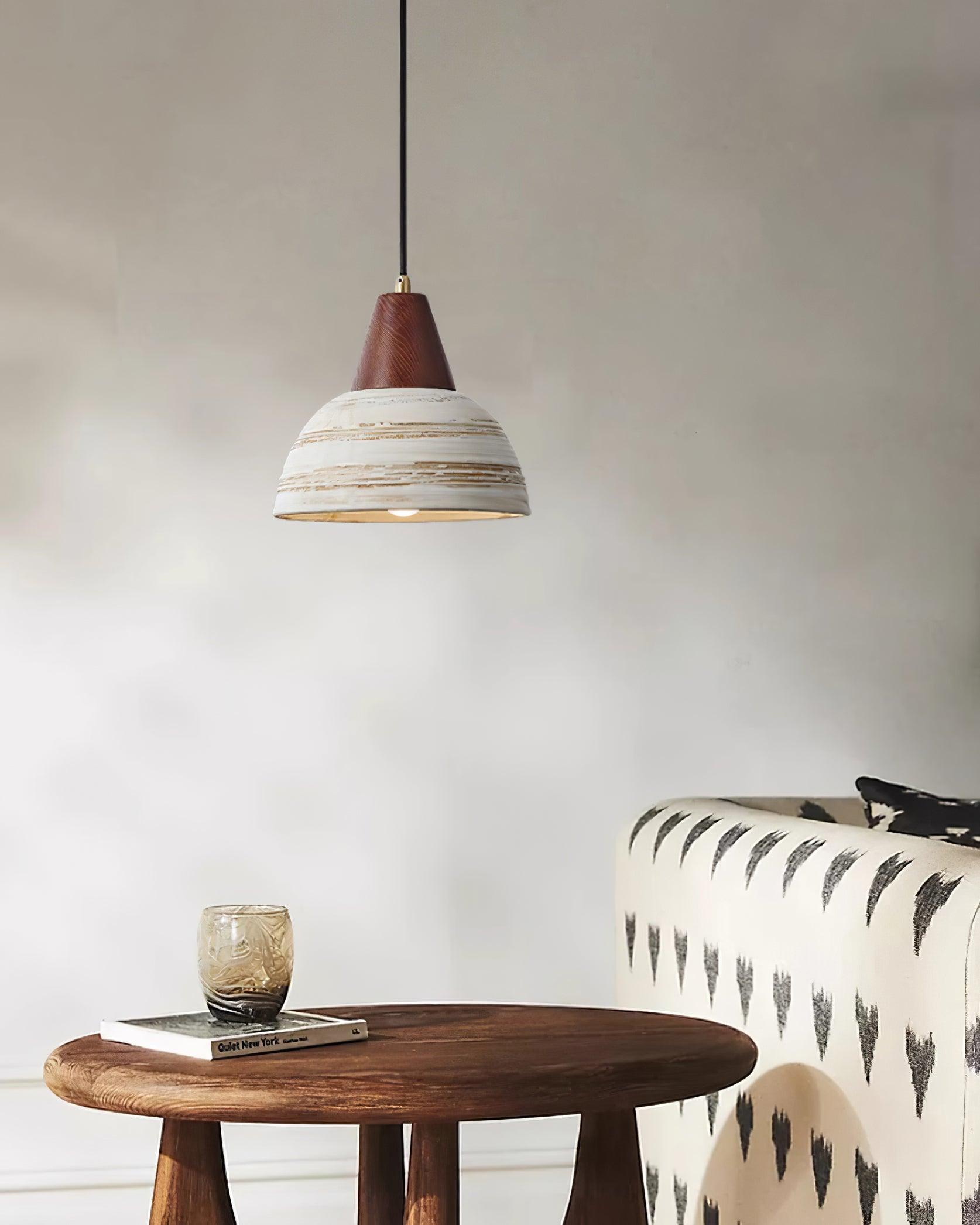 Wren Nordische Minimalistische Pendelleuchte aus Keramik-Letslighting