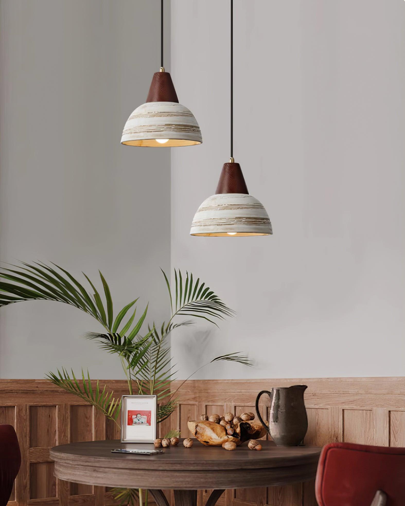 Wren Nordische Minimalistische Pendelleuchte aus Keramik-Letslighting