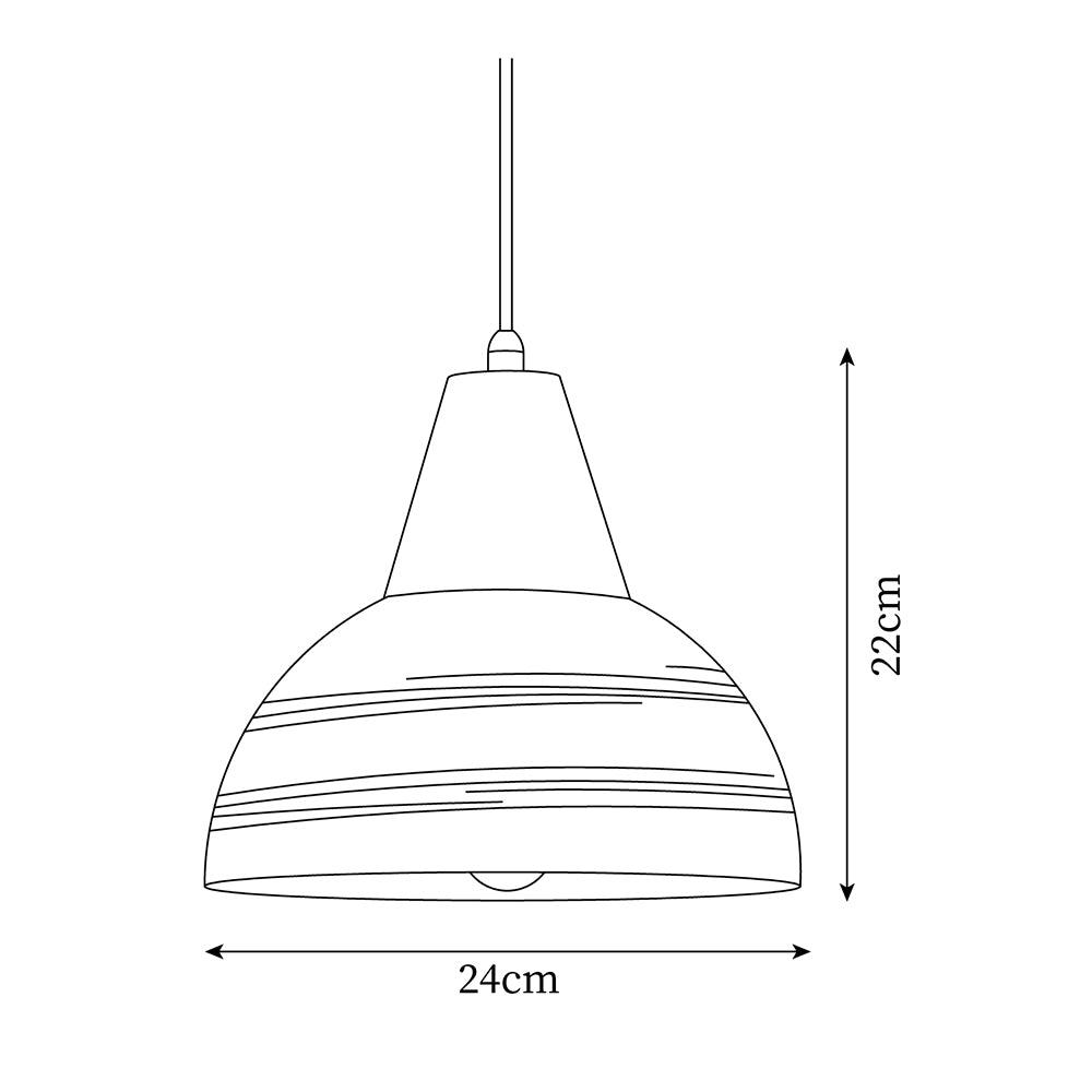 Wren Nordische Minimalistische Pendelleuchte aus Keramik-Letslighting