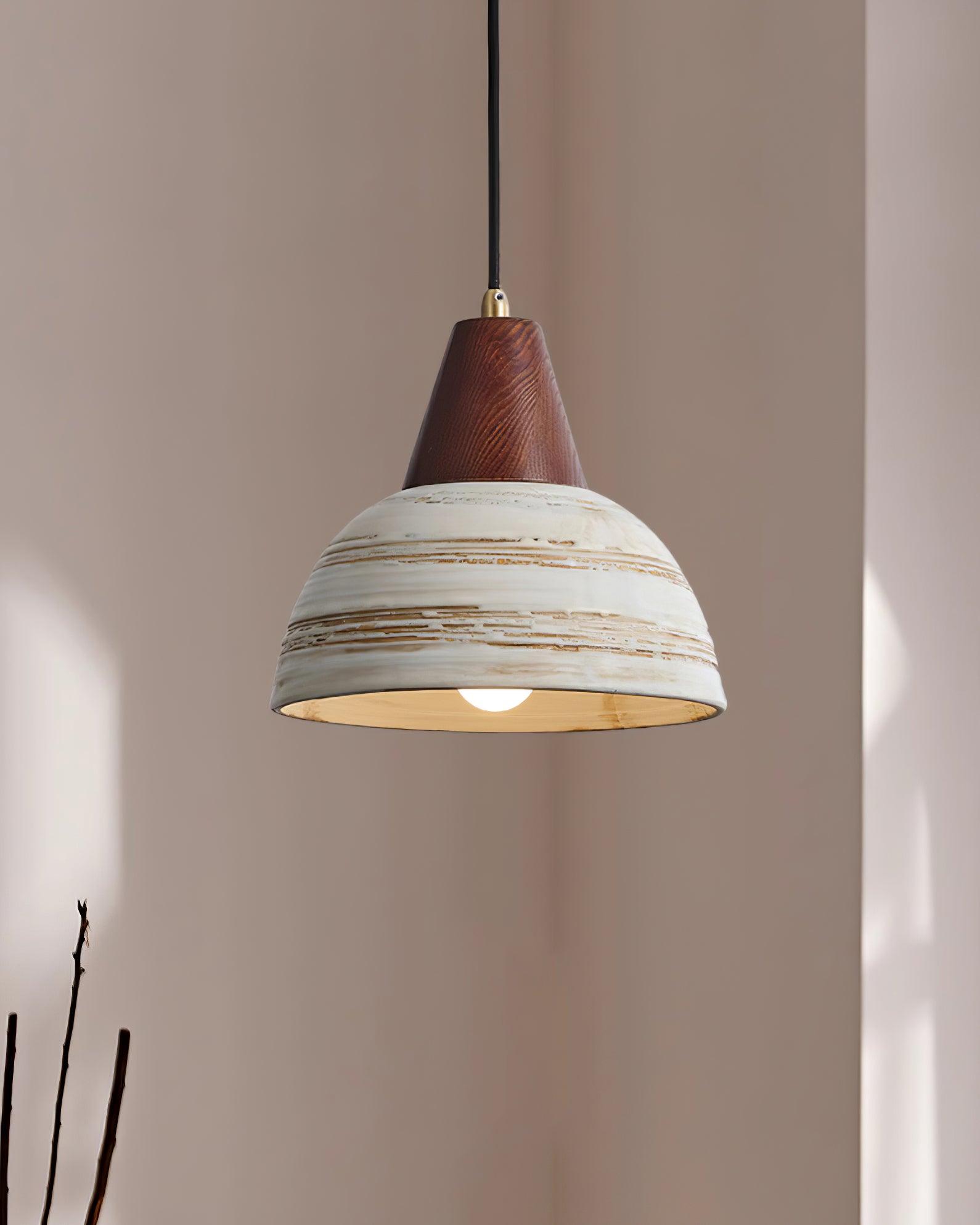 Wren Nordische Minimalistische Pendelleuchte aus Keramik-Letslighting