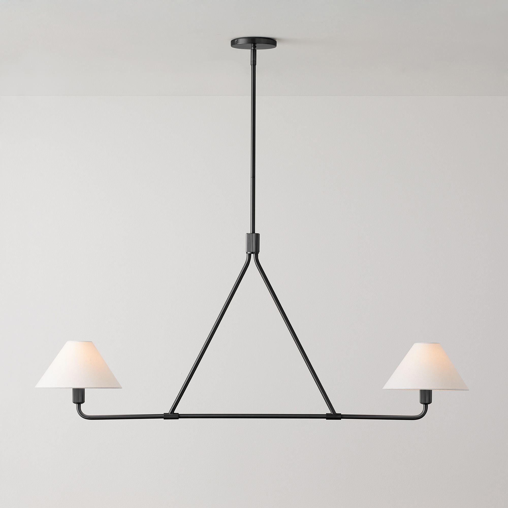 Aurora Kronleuchter Kegelschirm Minimalistisch-Letslighting