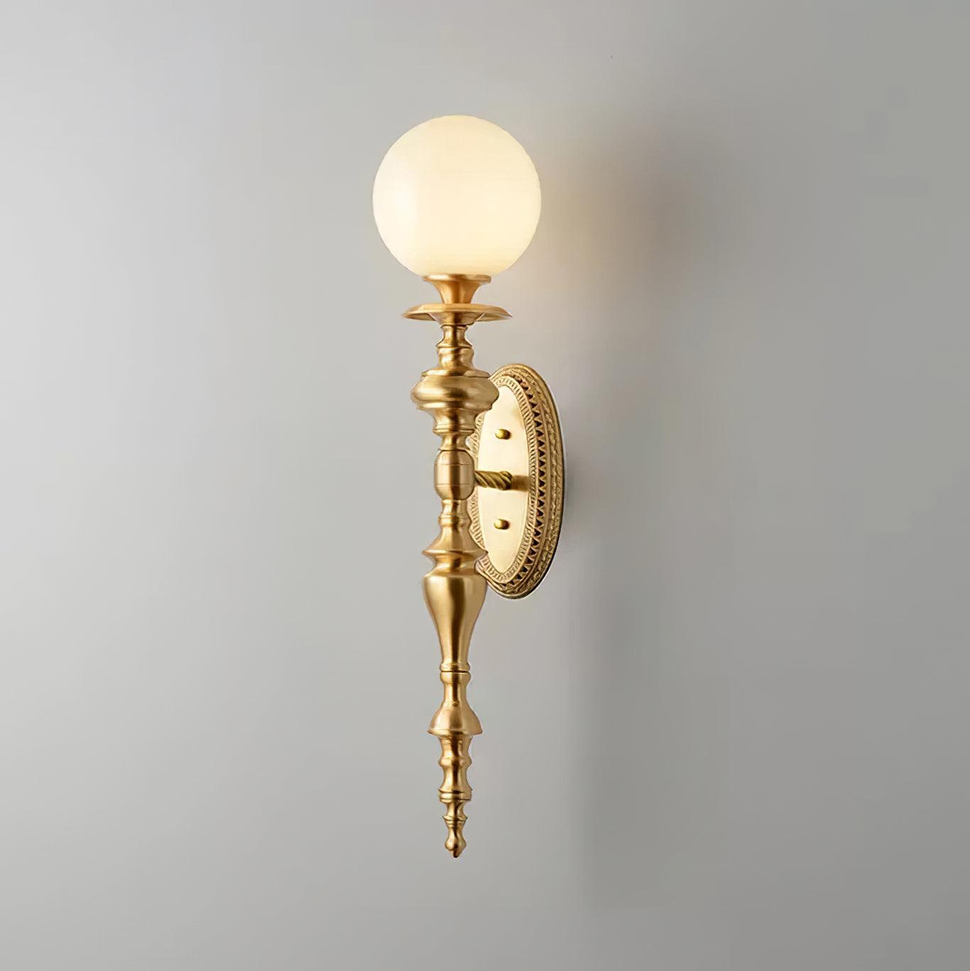 Sage Vintage Wandleuchte aus Messing-Letslighting
