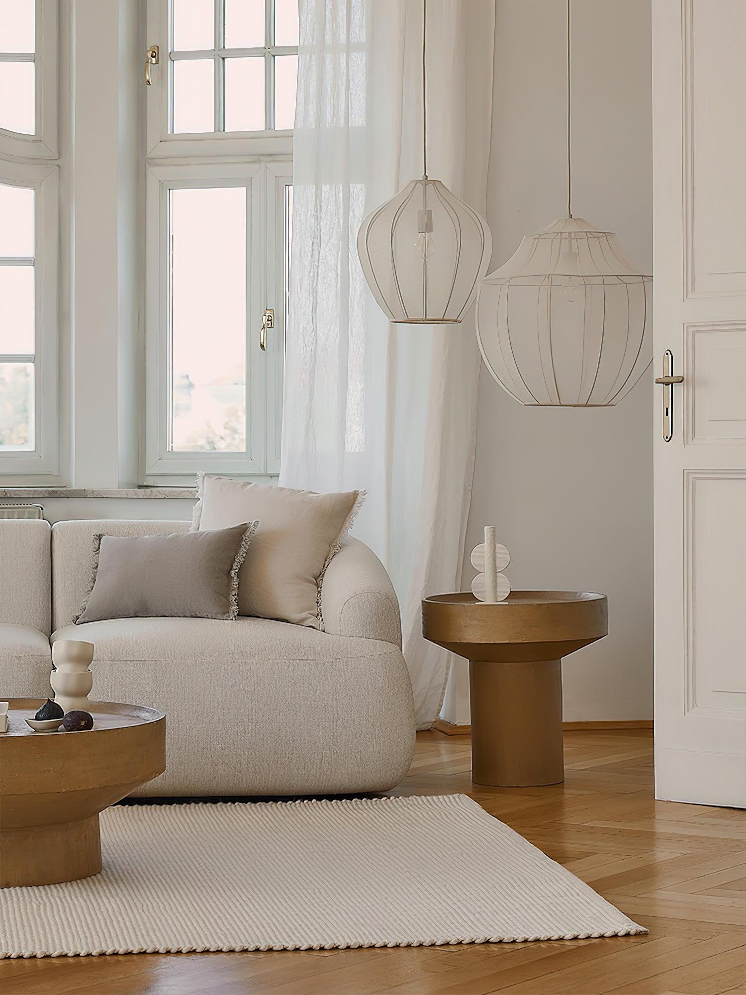 Eraeyra Premium Eleganz Mesh Stoff Pendelleuchte-Letslighting
