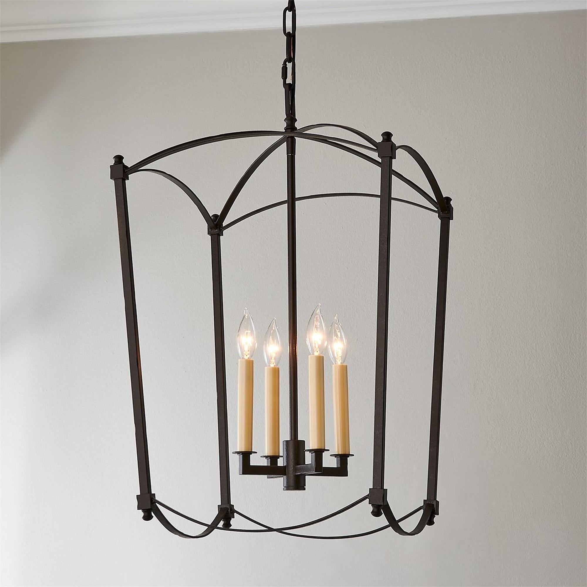 Xenuvyu Industrial Schwarz Laterne Pendelleuchte-Letslighting
